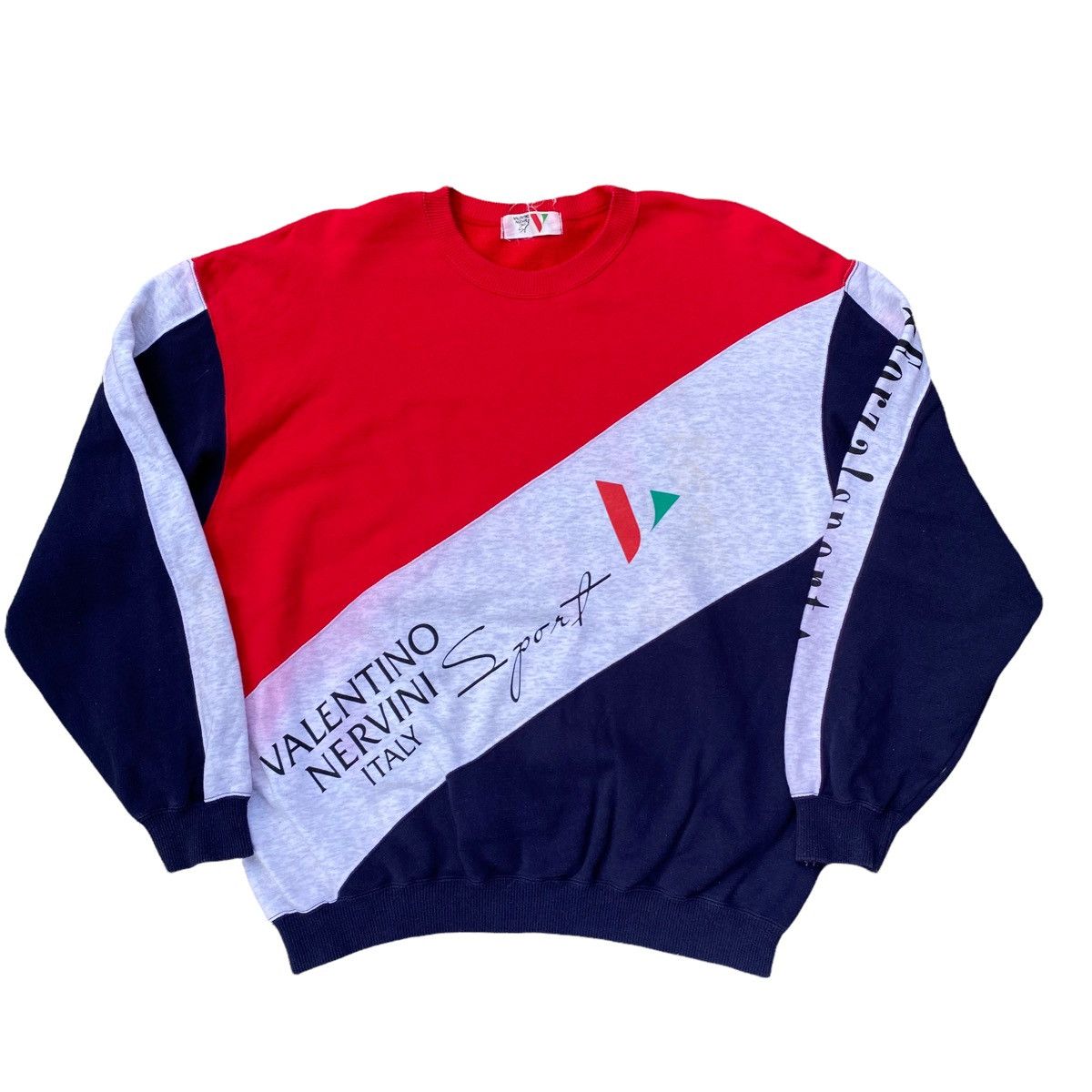 Valentino Nervini Italy Sport Vintage Sweatshirt. #X