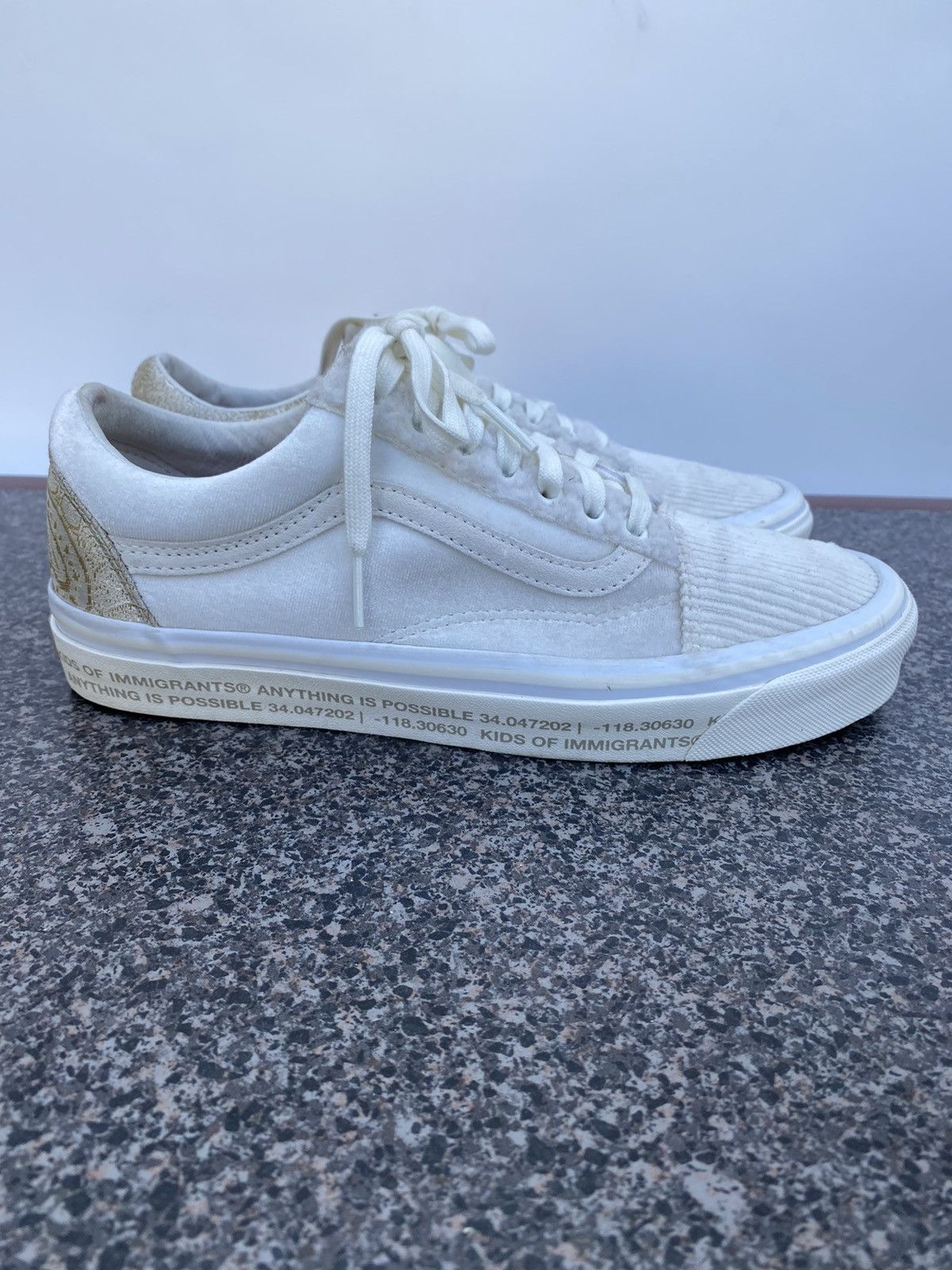 Vans Vans Old Skool 36 DX Kids of Immigrants Size US 8.5 / EU 41-42 - 3 Thumbnail