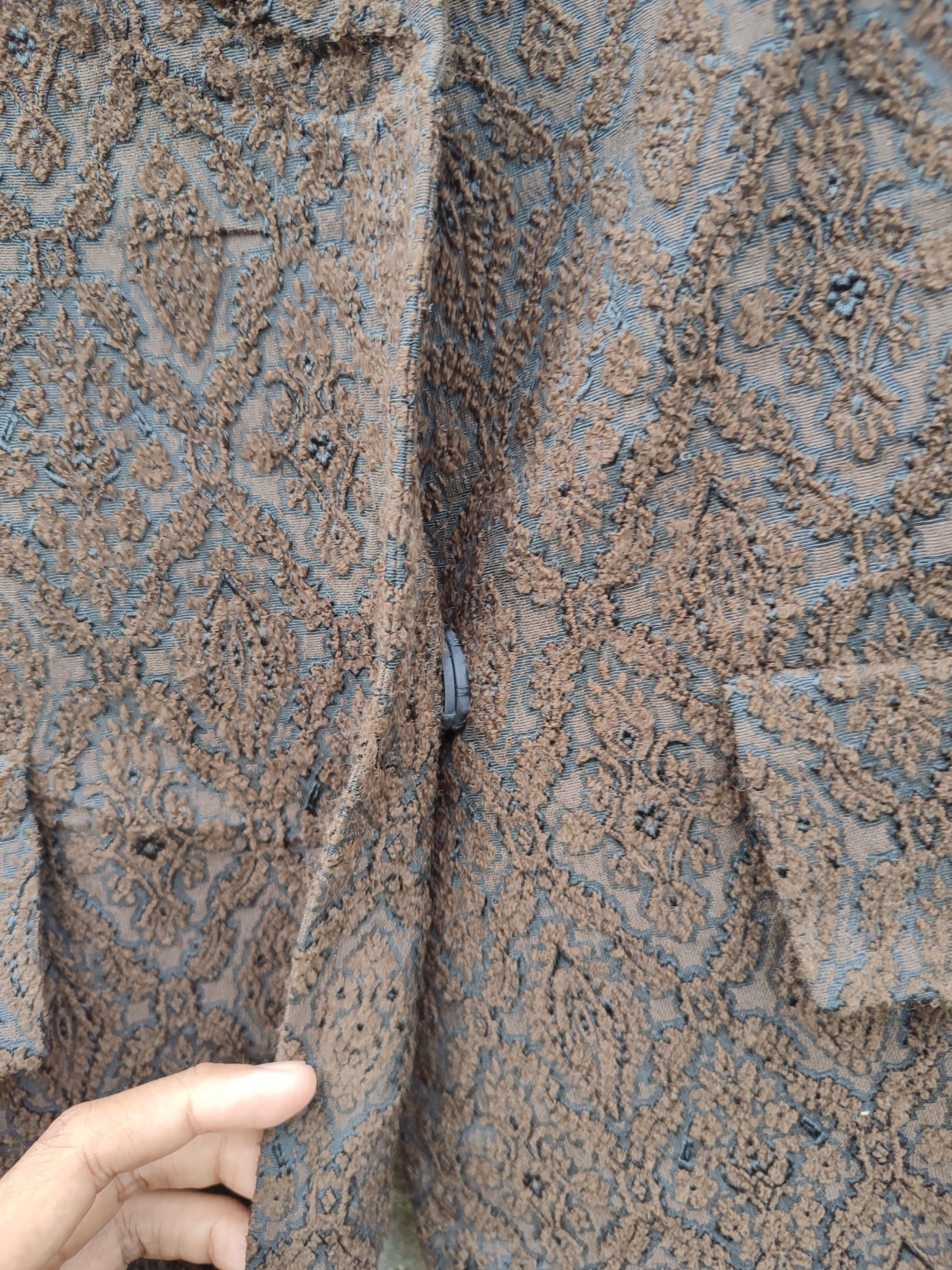 Designer Gianni Lo Giudice Milano Short Sleeve Button Up Jacket Size US S / EU 44-46 / 1 - 4 Thumbnail