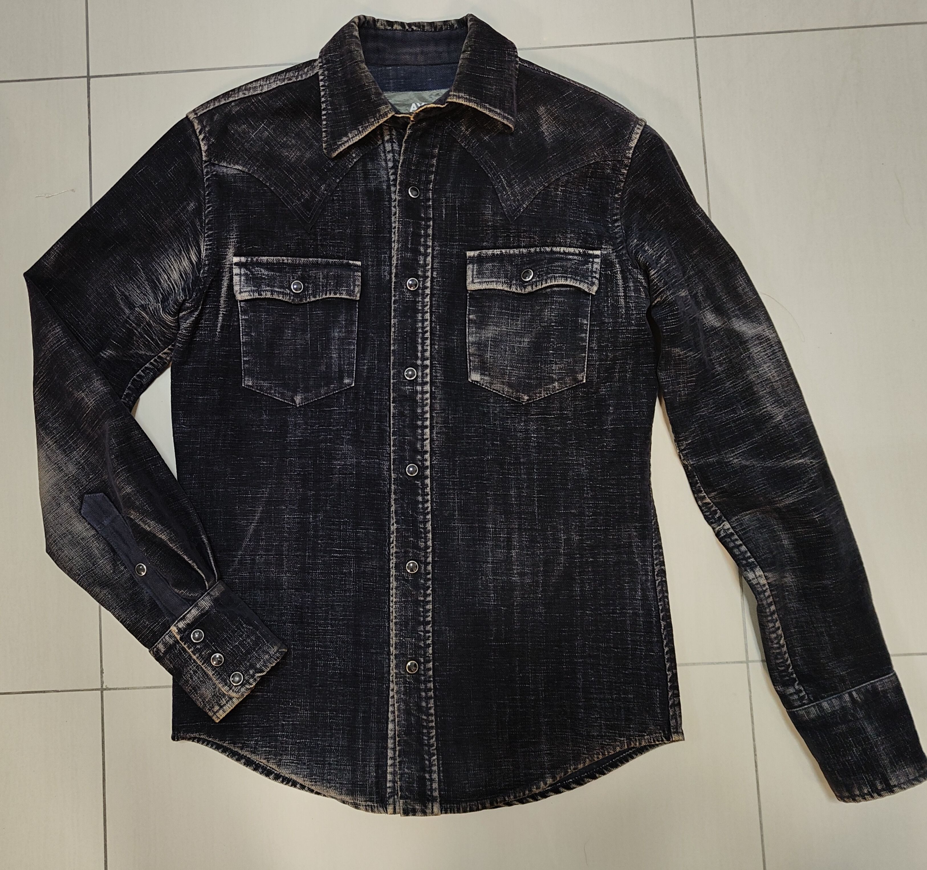 Issey Miyake Ayuite Issey Miyake Designer Two tone Shirt Size US M / EU 48-50 / 2 - 1 Thumbnail