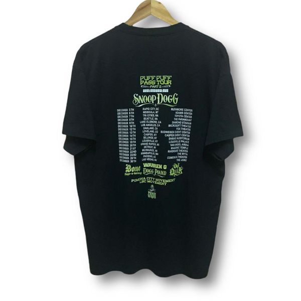 Tour Tee Snoop Dogg Bone Puff Puff Pass Tour Part 2 T Shirt | Grailed