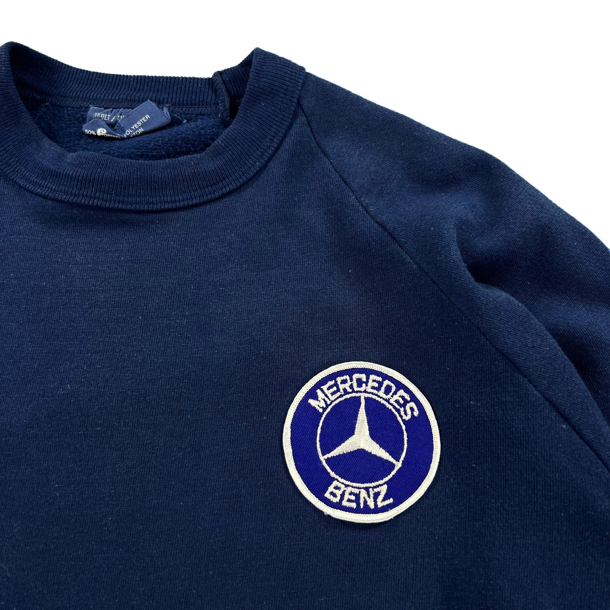 Mercedes-Benz Mercedes Benz Vintage Sweatshirt Embroidered Logo Size US M / EU 48-50 / 2 - 2 Thumbnail