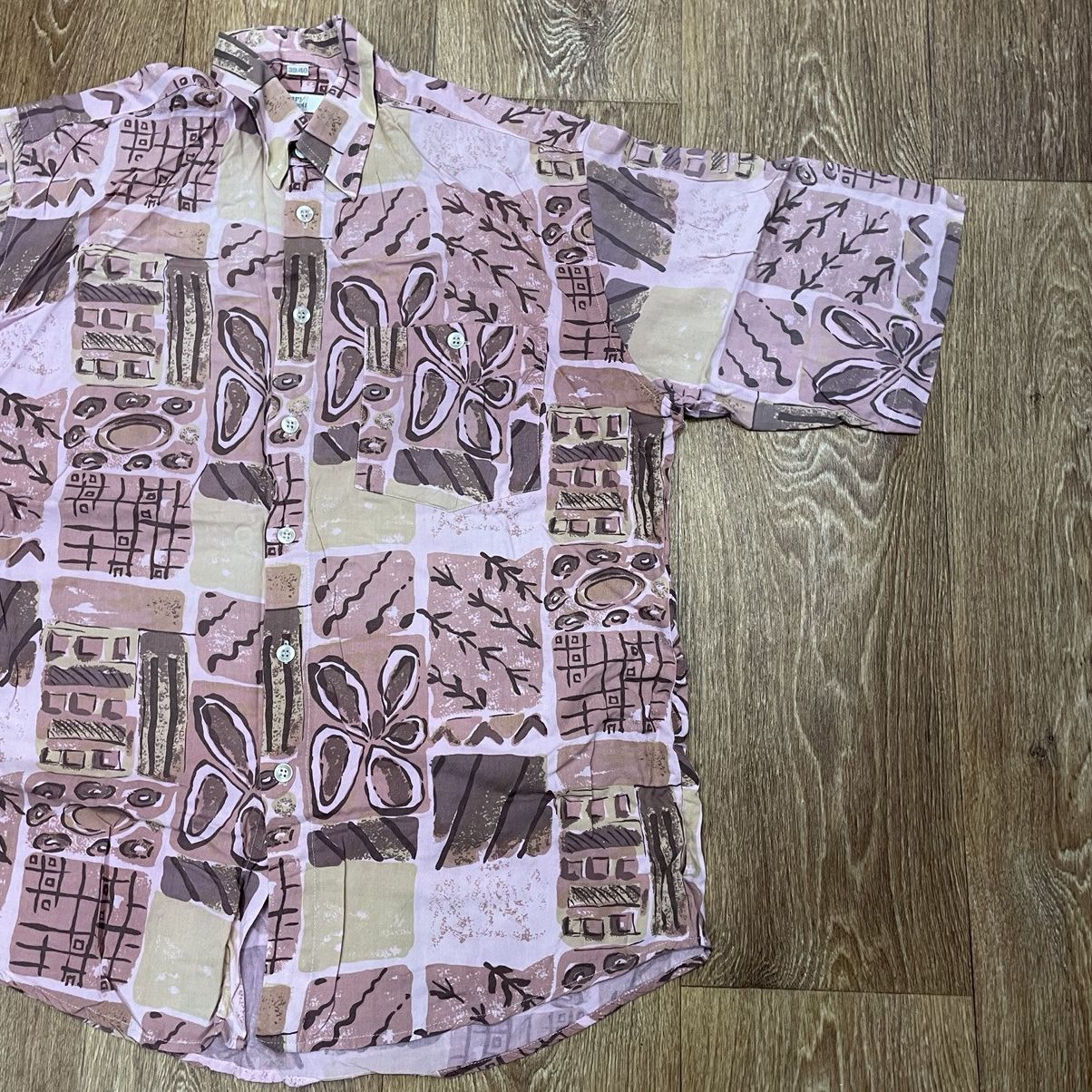 Vintage Vintage 90s All Over Print Graphic Tee Streetwear Y2K Boxy L Size US L / EU 52-54 / 3 - 3 Thumbnail