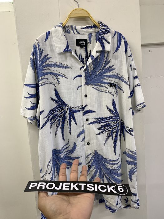 Stussy Stussy Cactus Linen Shirt | Grailed