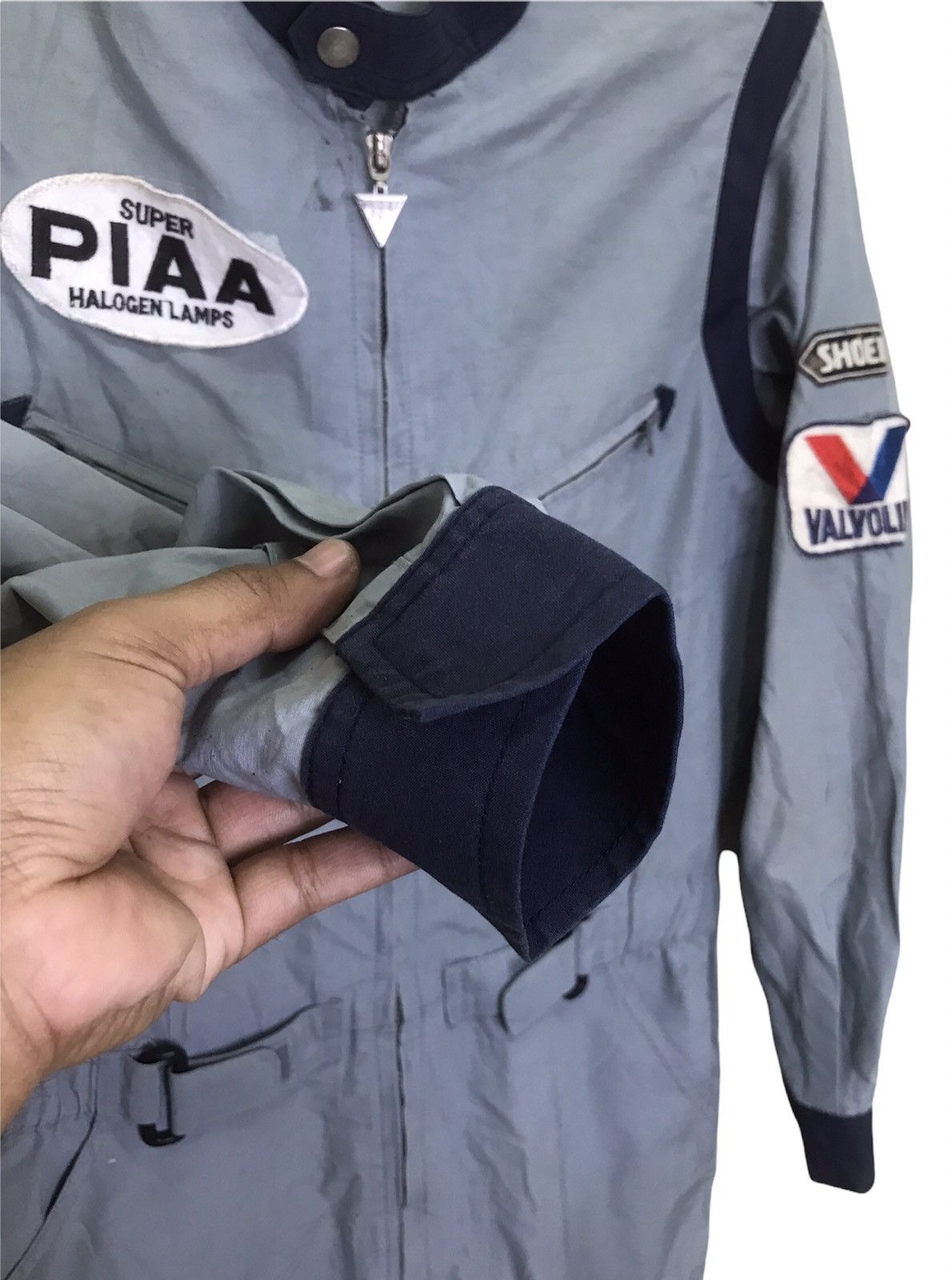 Japanese Brand × Vintage The Spirit Of Sport Coverall X Shoei X Vintage Size US L / EU 52-54 / 3 - 7 Thumbnail