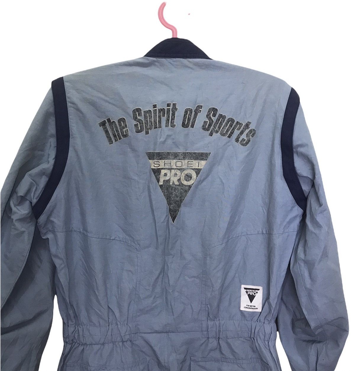 Japanese Brand × Vintage The Spirit Of Sport Coverall X Shoei X Vintage Size US L / EU 52-54 / 3 - 4 Thumbnail