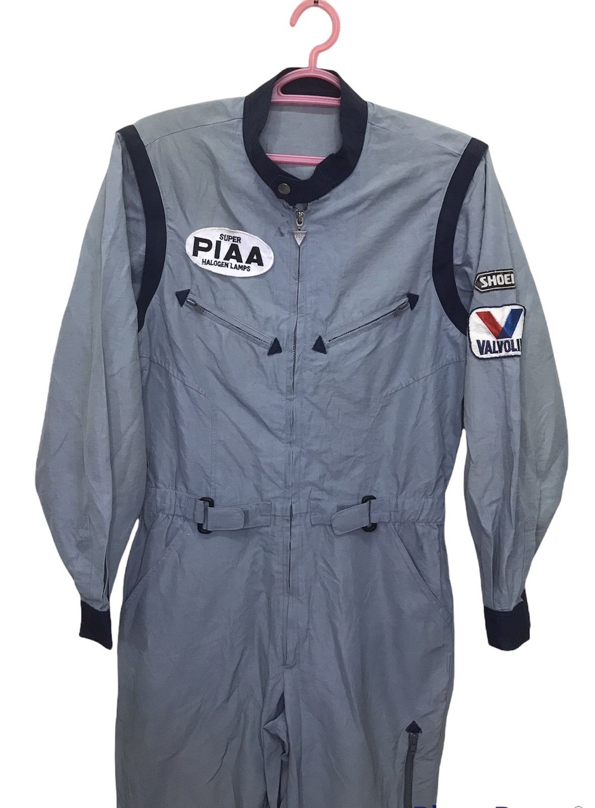 Japanese Brand × Vintage The Spirit Of Sport Coverall X Shoei X Vintage Size US L / EU 52-54 / 3 - 3 Thumbnail