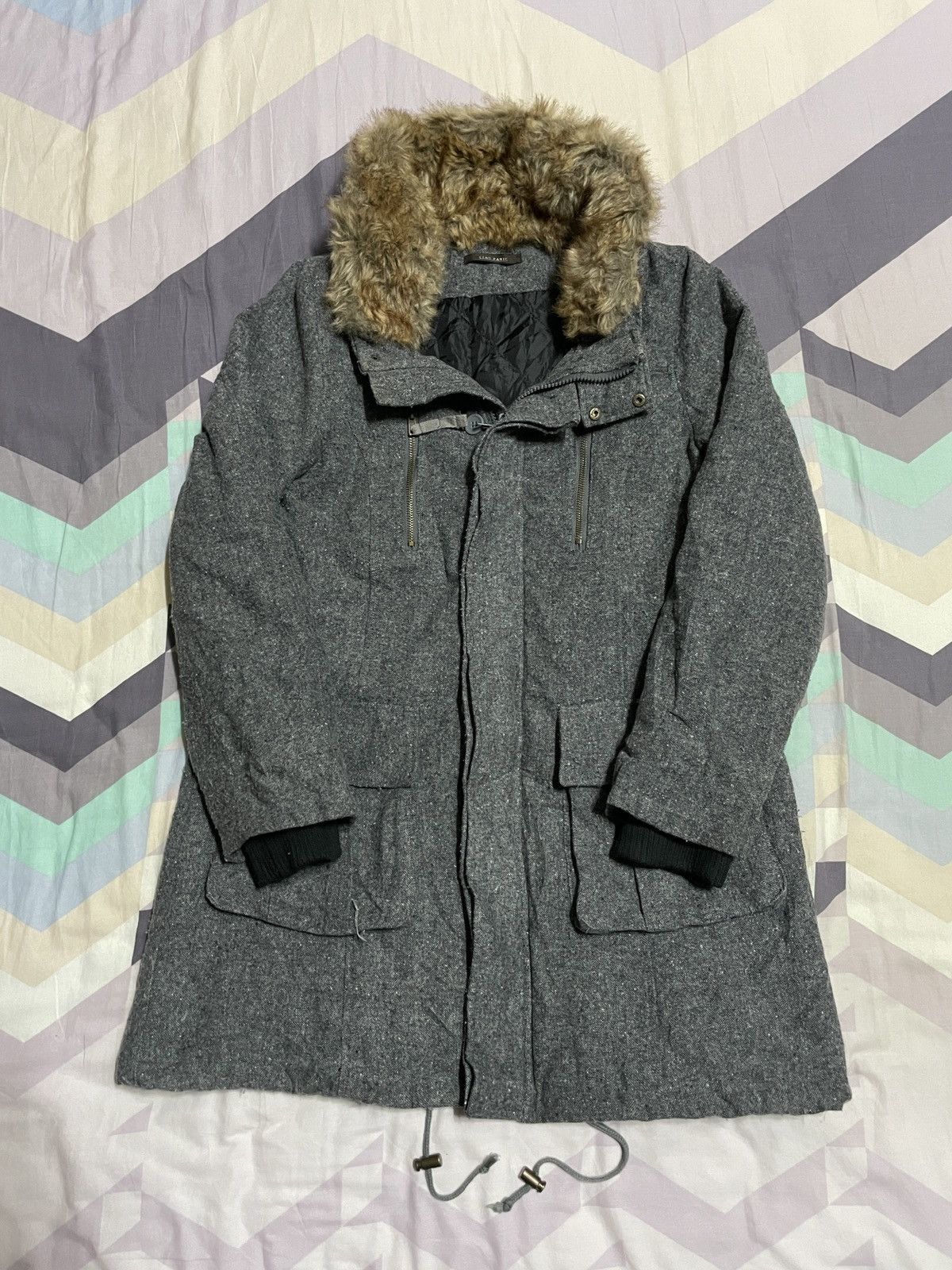 Ciaopanic Ciaopanic Japan Parka fishtail Slim-Fit Fur Hooded Winter Size US M / EU 48-50 / 2 - 2 Thumbnail