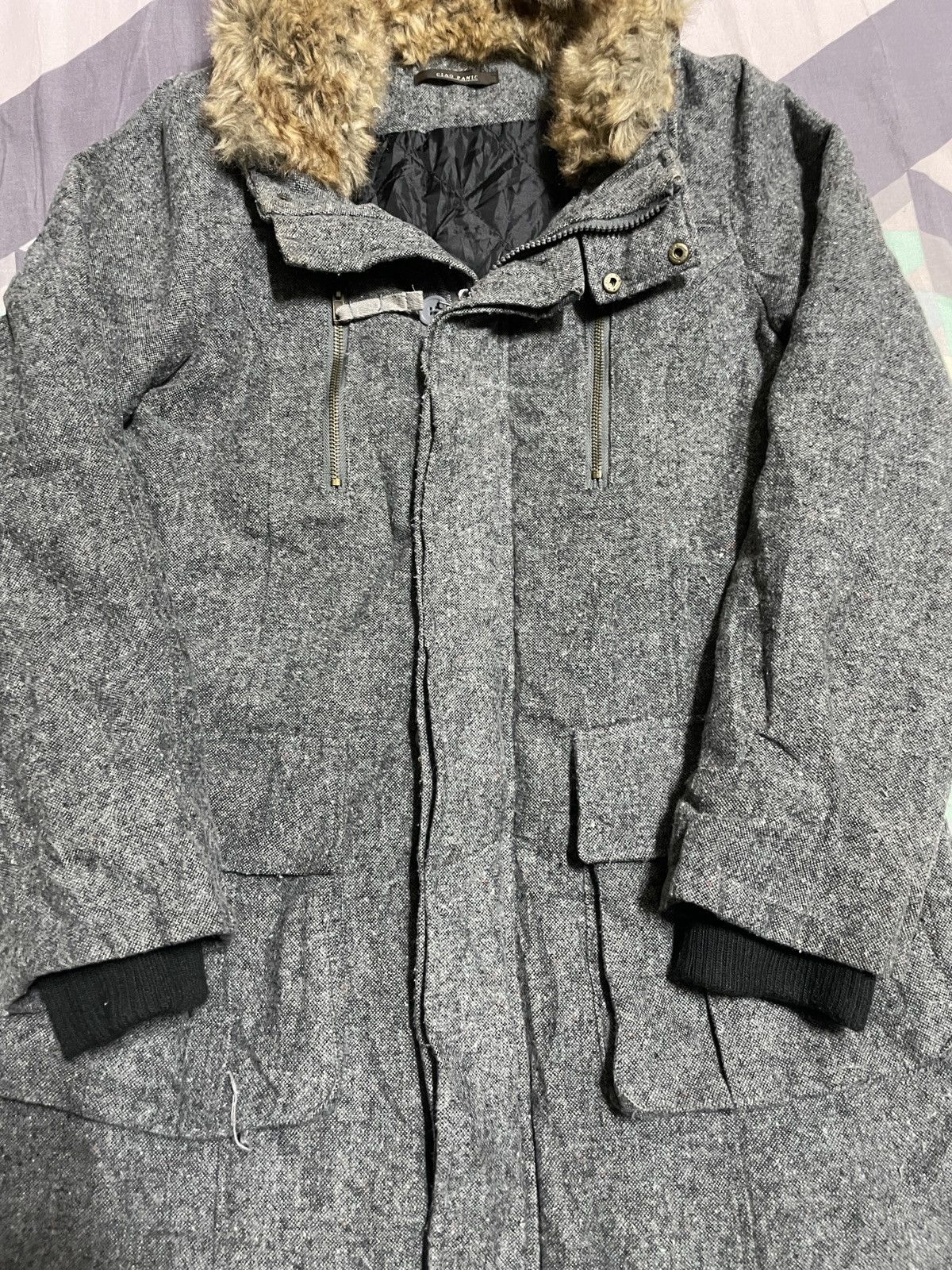 Ciaopanic Ciaopanic Japan Parka fishtail Slim-Fit Fur Hooded Winter Size US M / EU 48-50 / 2 - 1 Thumbnail