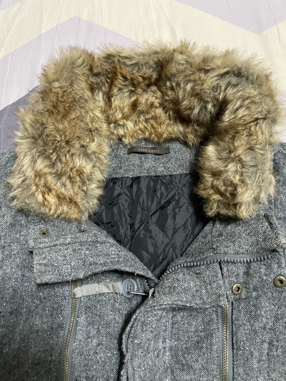 Ciaopanic Ciaopanic Japan Parka fishtail Slim-Fit Fur Hooded Winter Size US M / EU 48-50 / 2 - 4 Thumbnail