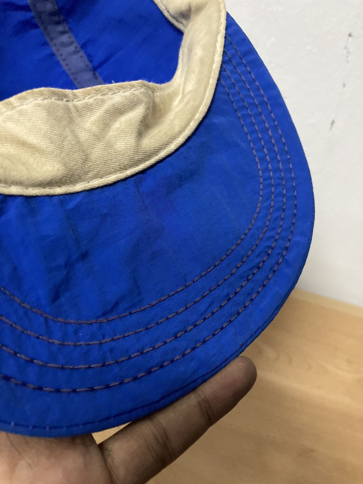 Fila × Vintage Vintage Fila 5 Panel Fitted Cap Size ONE SIZE - 10 Thumbnail