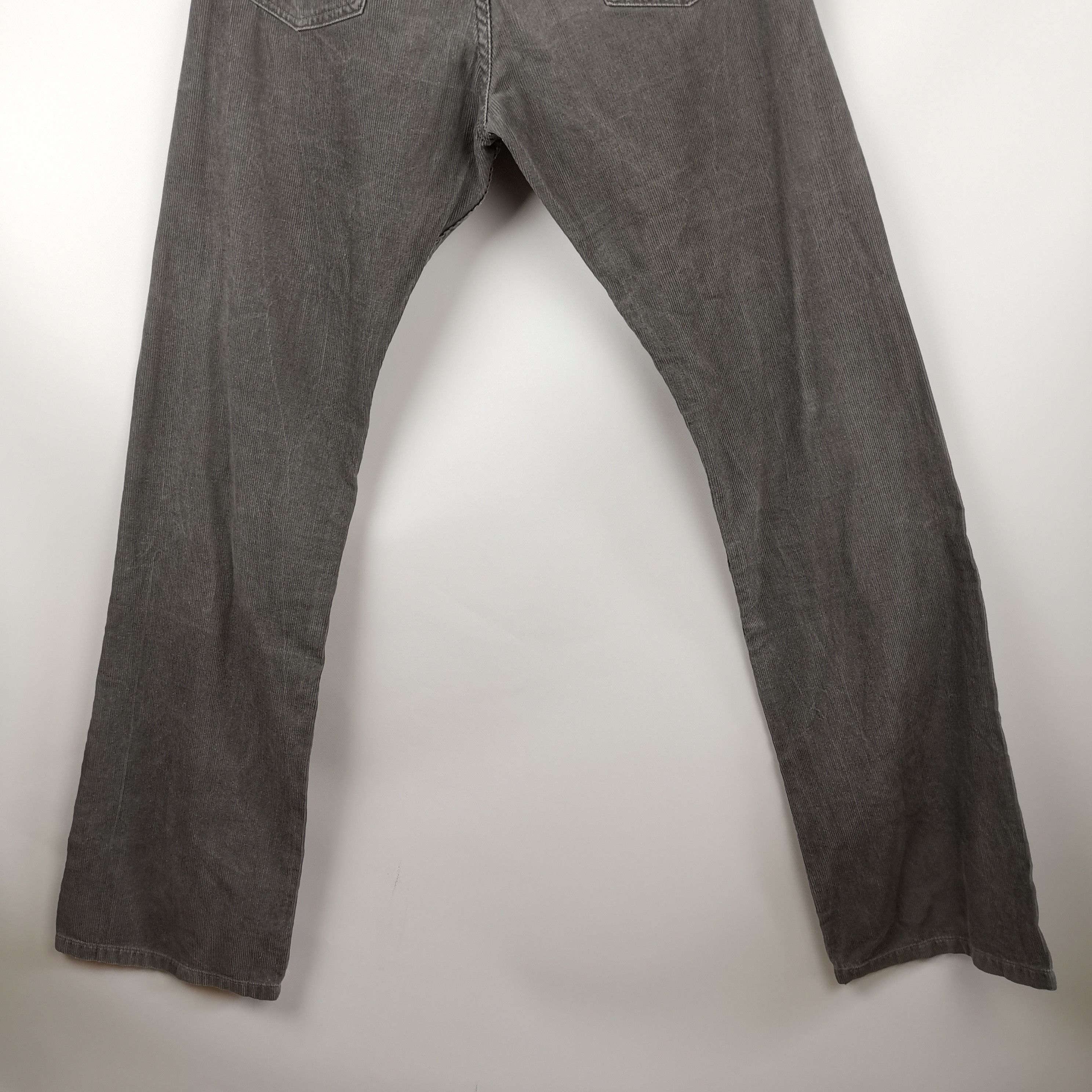 Levi's Levi's 512 vintage grey corduroy velvet casual pants Size US 33 - 3 Thumbnail
