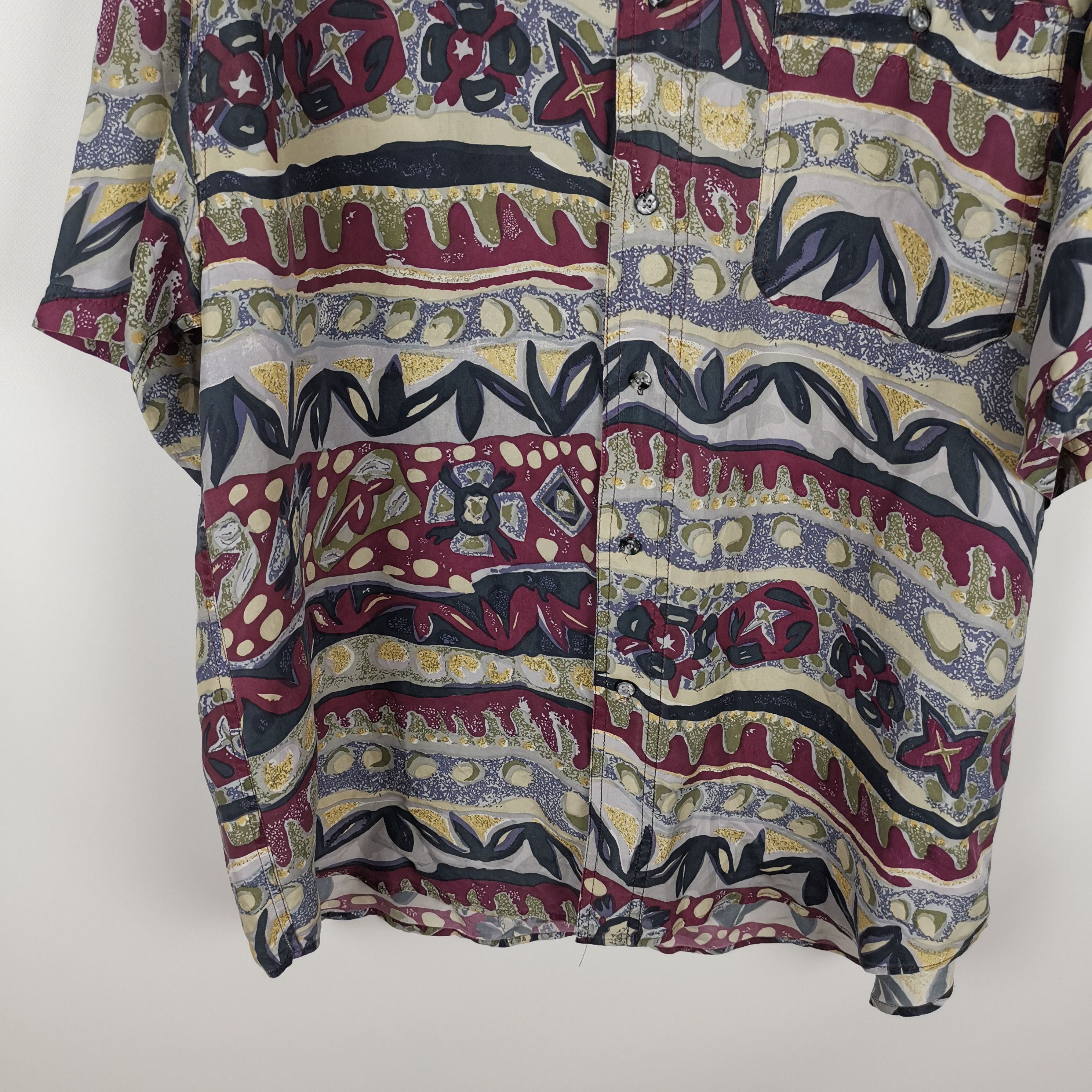 Vintage Vintage Gatsby silk international Dior style shirt Size US XL / EU 56 / 4 - 4 Thumbnail