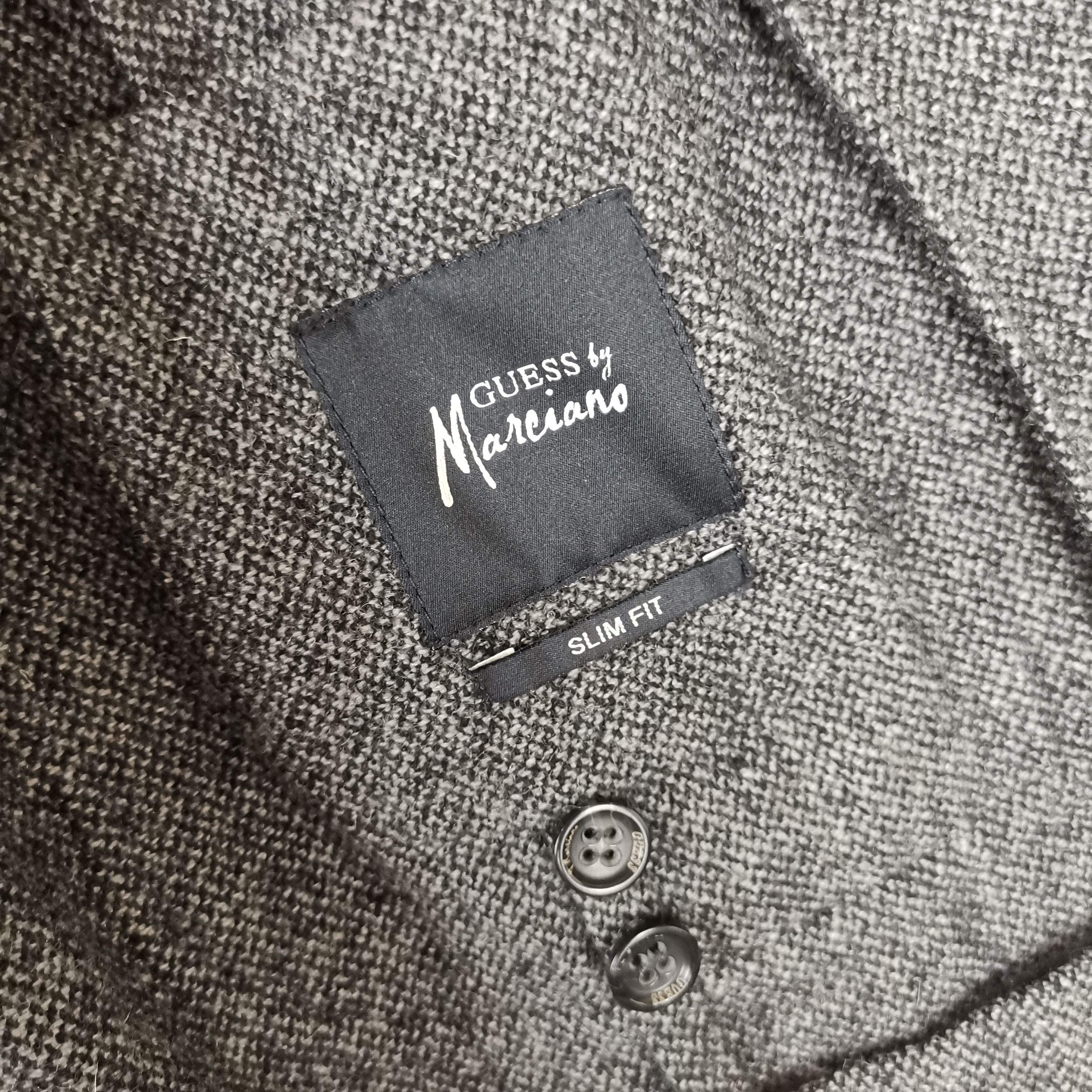 Guess Guess by Marciano slim fit wool metal blazer Size 38R - 7 Thumbnail