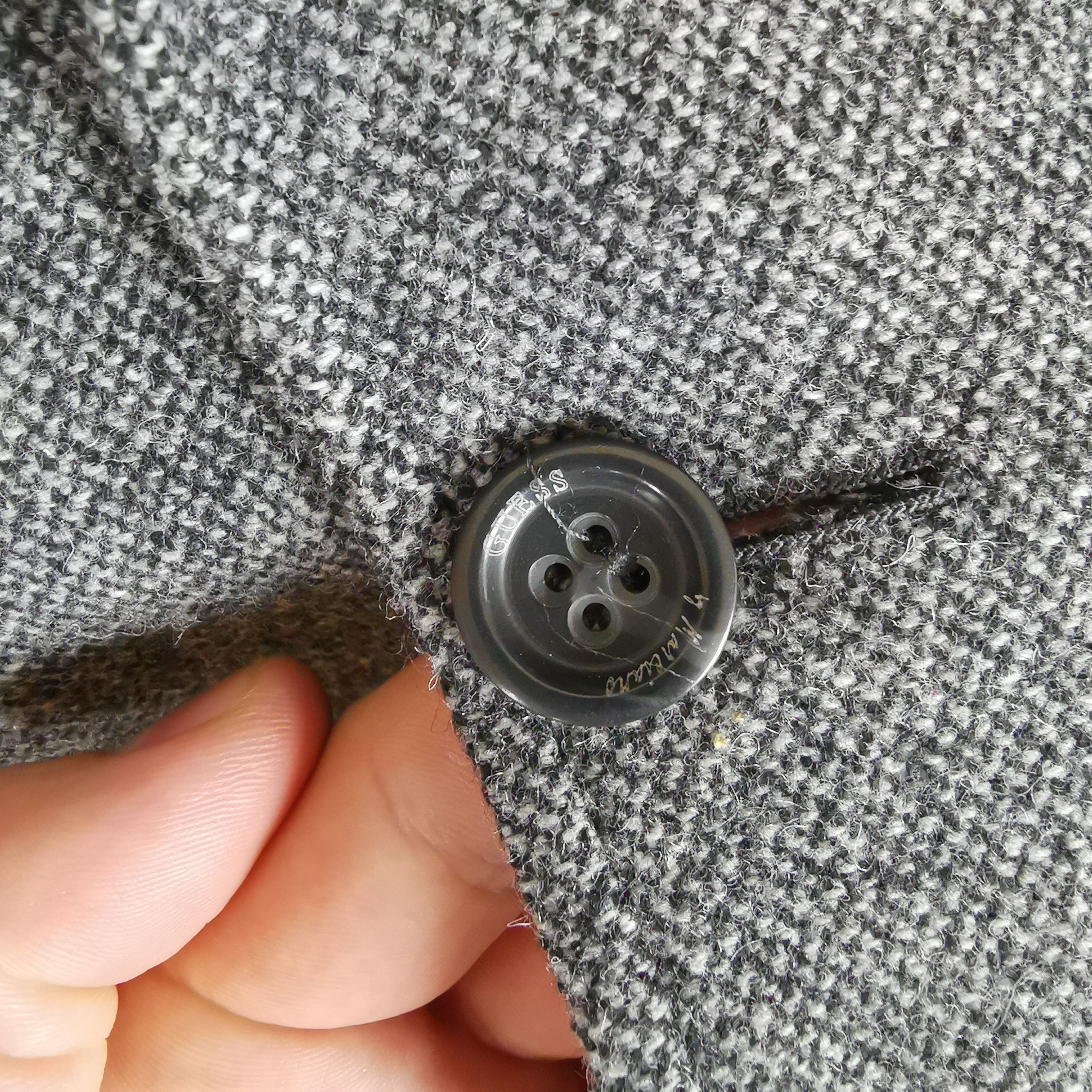Guess Guess by Marciano slim fit wool metal blazer Size 38R - 8 Thumbnail