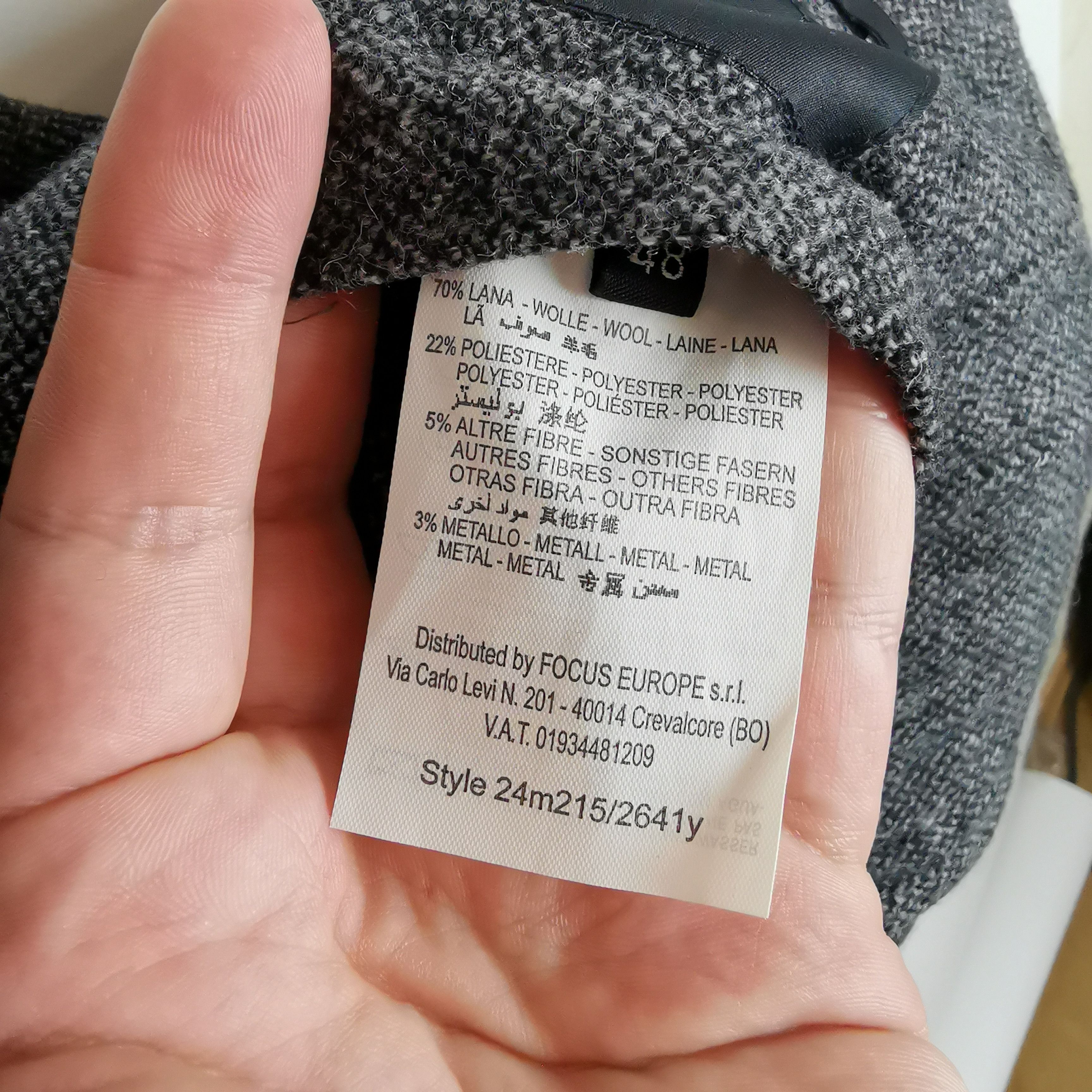 Guess Guess by Marciano slim fit wool metal blazer Size 38R - 6 Thumbnail