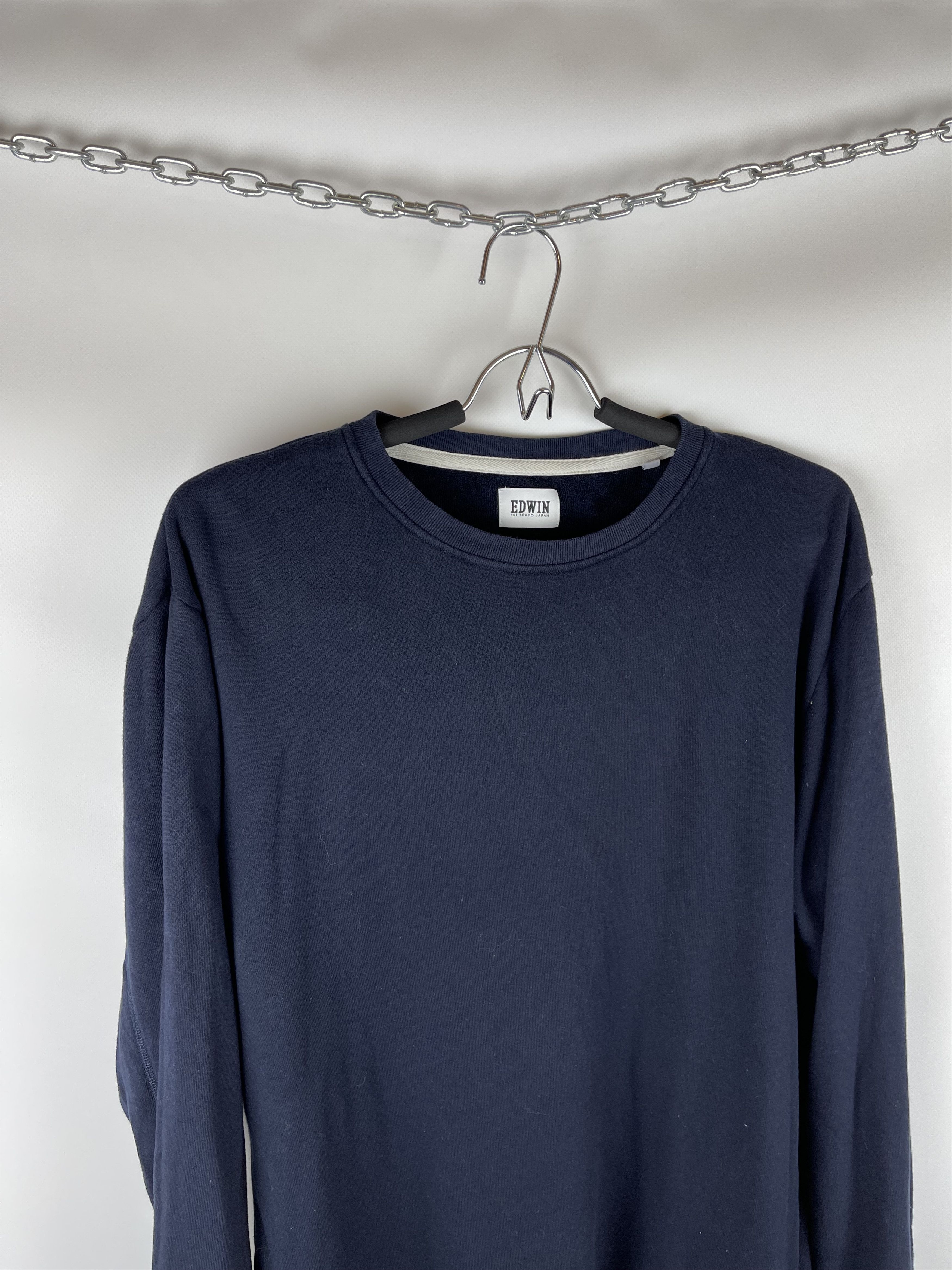 Edwin × Japanese Brand Edwin Terry TS long sleeve sweatshirt size XL Size US XL / EU 56 / 4 - 6 Thumbnail