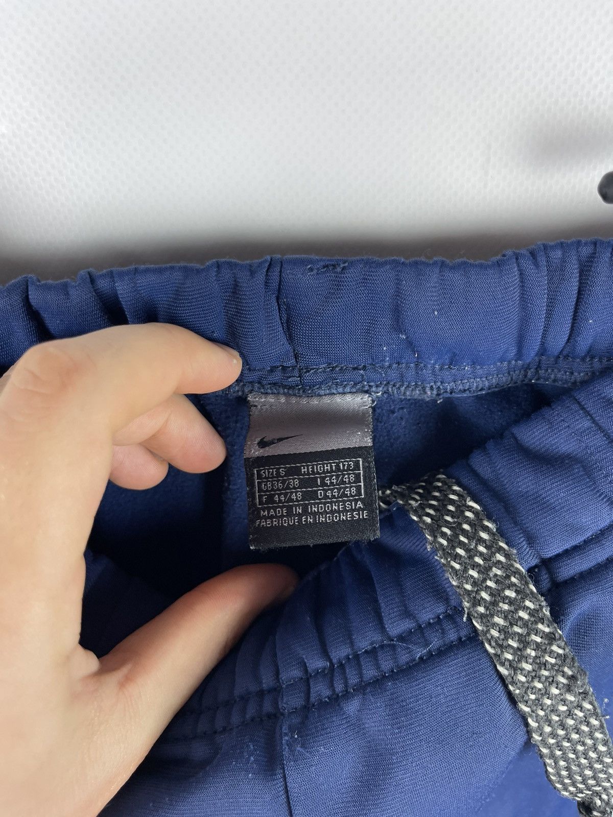 Nike Nike Vintage y2k striped blue track pants logo Size US 30 / EU 46 - 9 Thumbnail