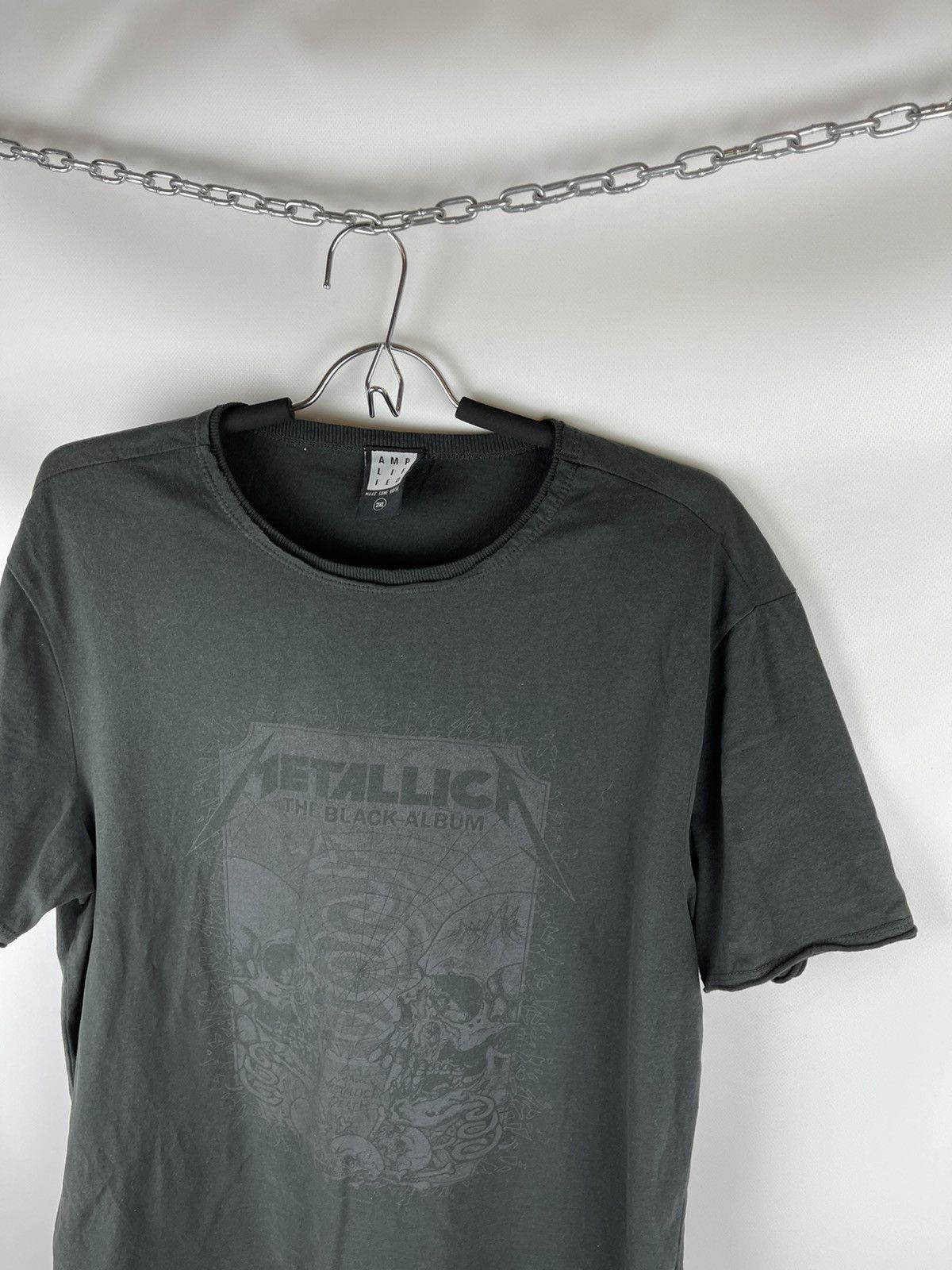 Amplified Metallica 2017 the black album band tee shirt Size US XL / EU 56 / 4 - 2 Thumbnail