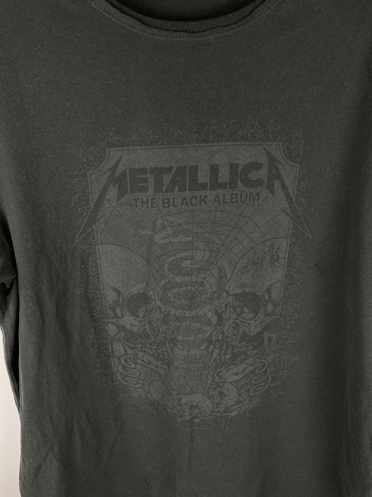 Amplified Metallica 2017 the black album band tee shirt Size US XL / EU 56 / 4 - 4 Thumbnail