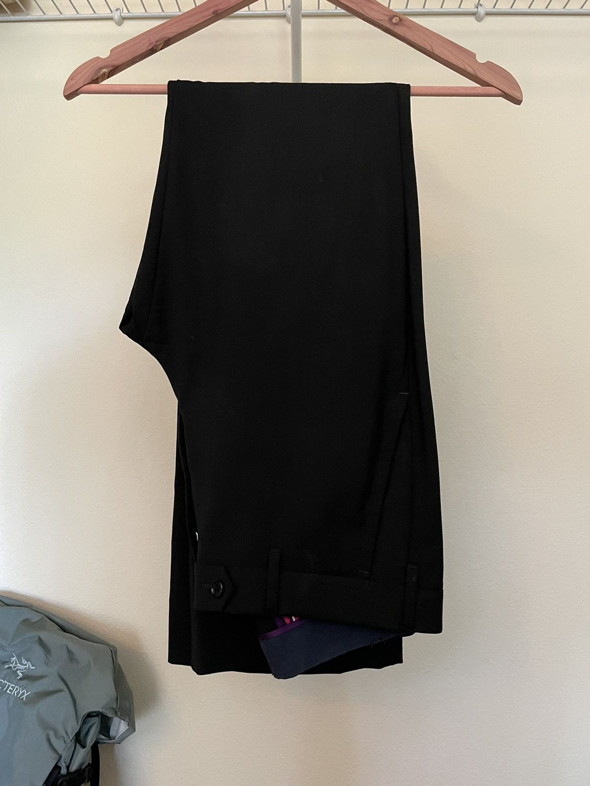 Bonobos Black wool dress trousers Size 34R - 2 Thumbnail