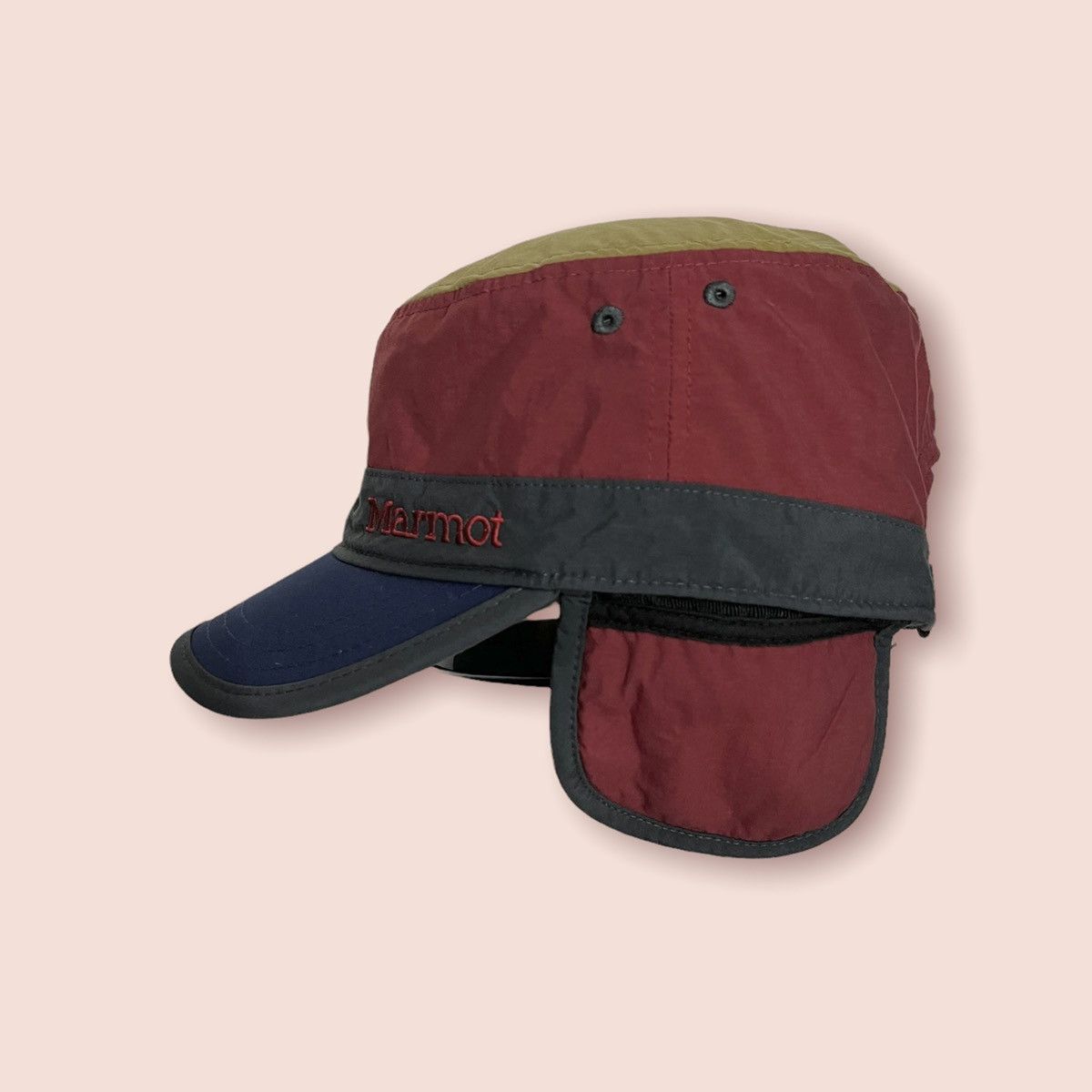 Descente × Marmot VINTAGE MARMOT EARFLAP OUTDOOR CAP Size ONE SIZE - 2 Thumbnail