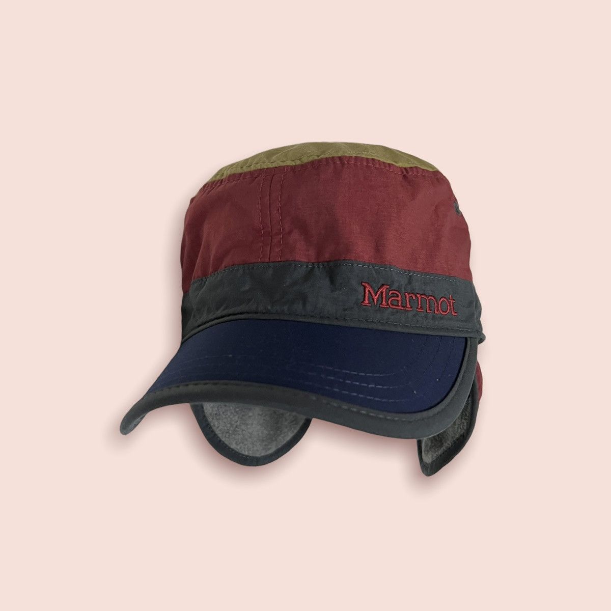 image of Descente x Marmot Vintage Marmot Earflap Outdoor Cap, Men's