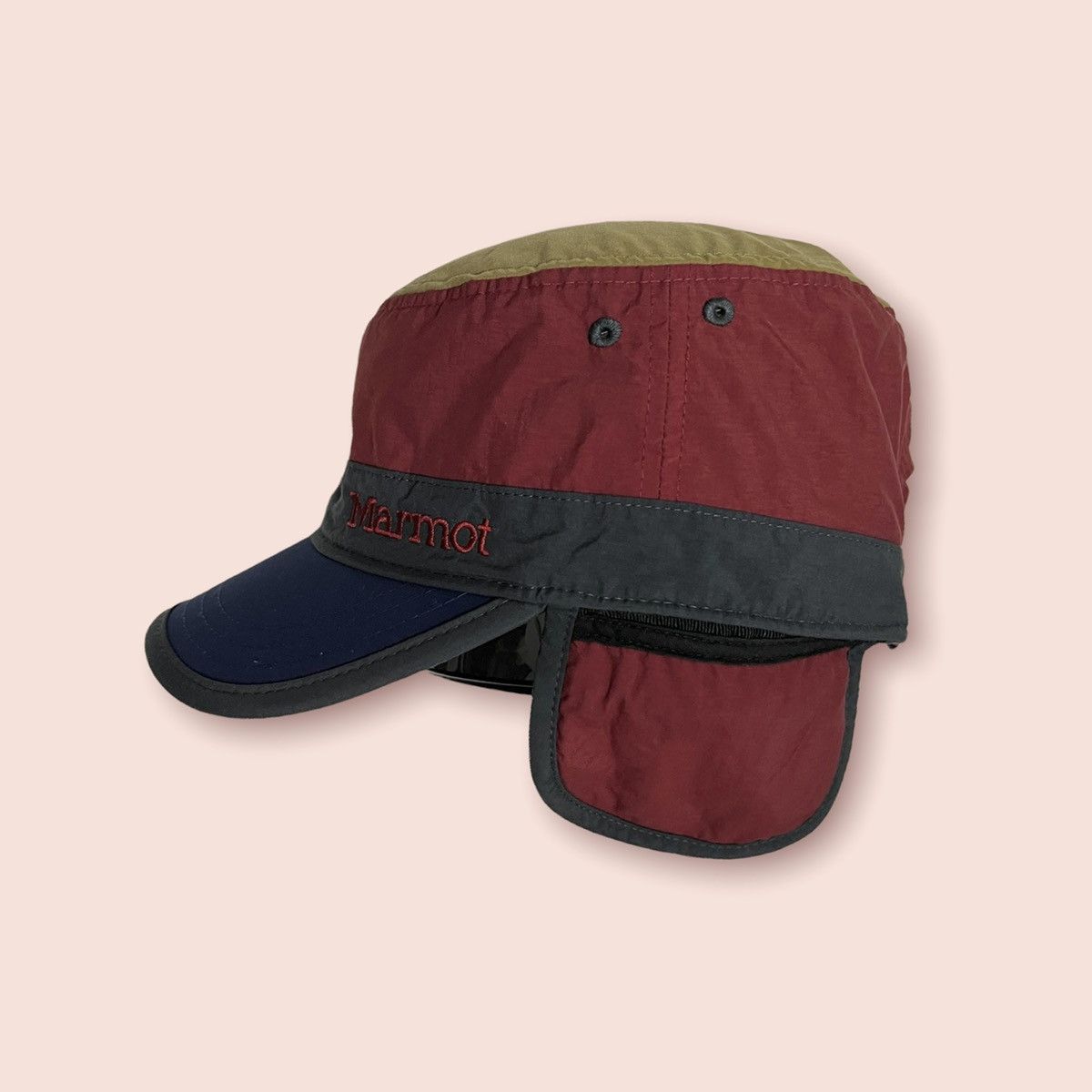 Descente × Marmot VINTAGE MARMOT EARFLAP OUTDOOR CAP Size ONE SIZE - 5 Thumbnail