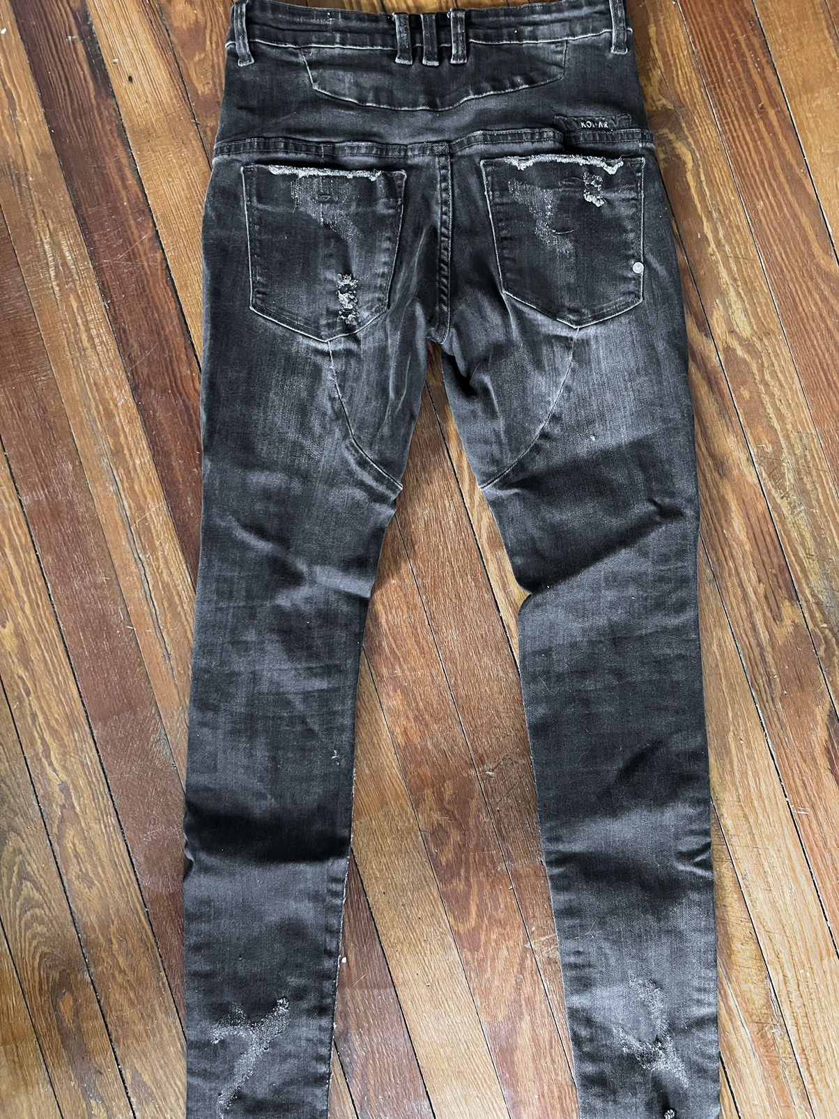 Kollar Clothing KOLLAR Faded Denim Jeans Size US 29 - 7 Thumbnail