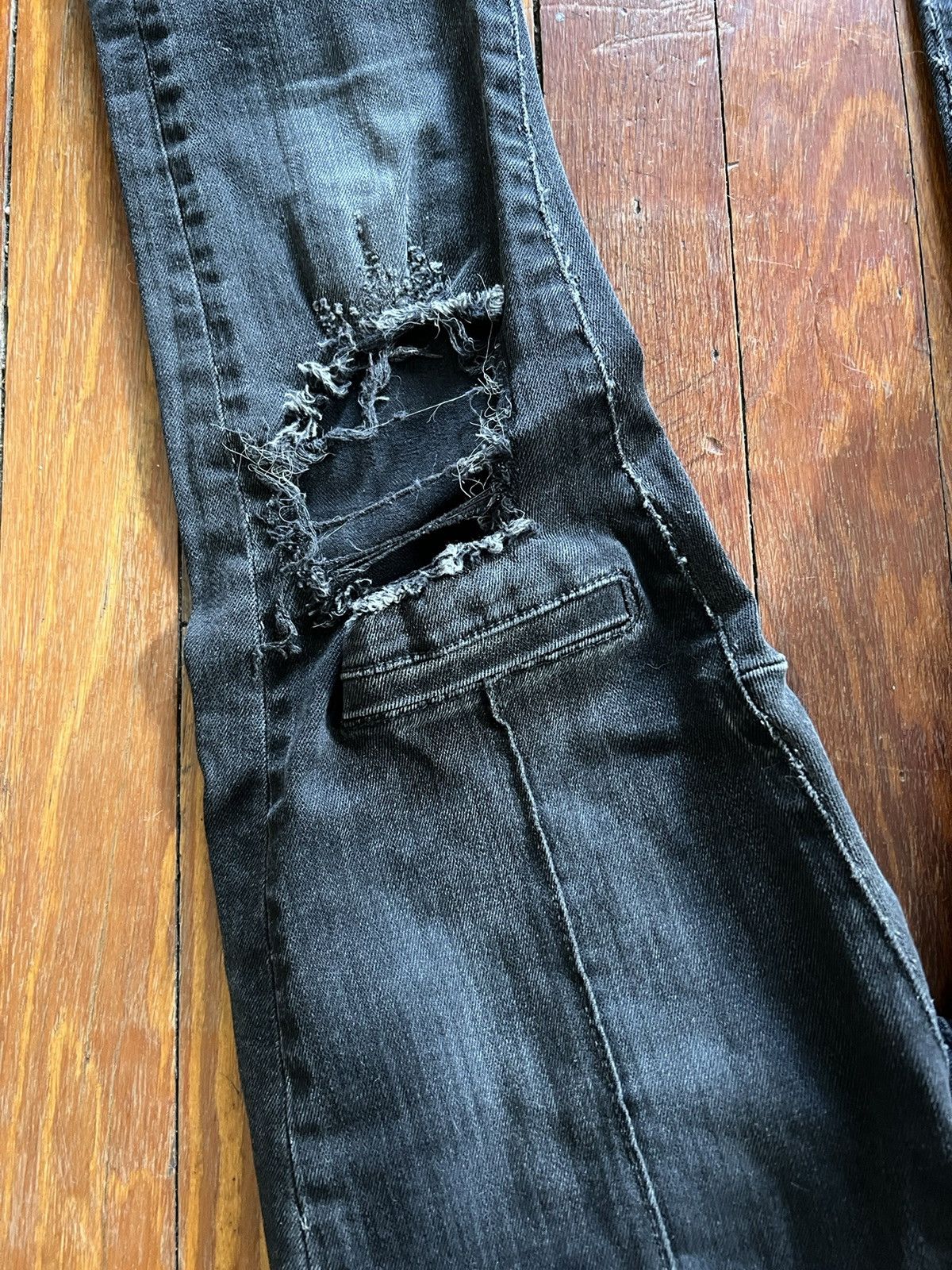 Kollar Clothing KOLLAR Faded Denim Jeans Size US 29 - 4 Thumbnail