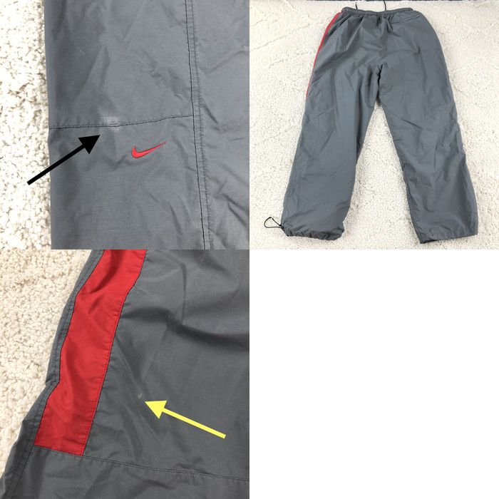 Nike Vintage Y2K Nike Mens Track Pants Size Large Embroidered Swoosh