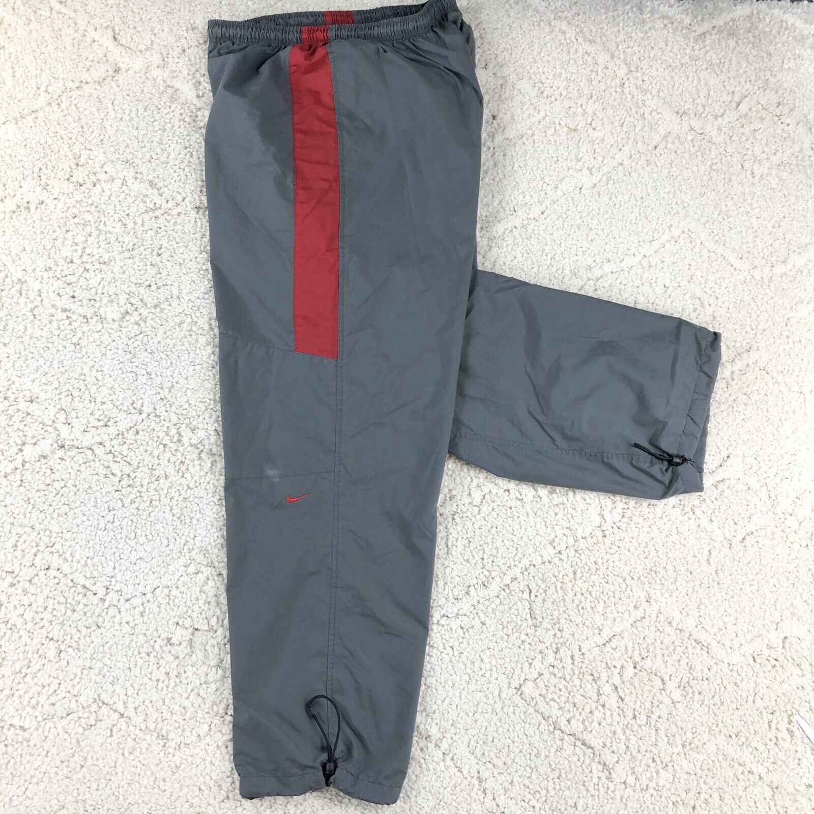 Nike Vintage Y2K Nike Mens Track Pants Size Large Embroidered Swoosh