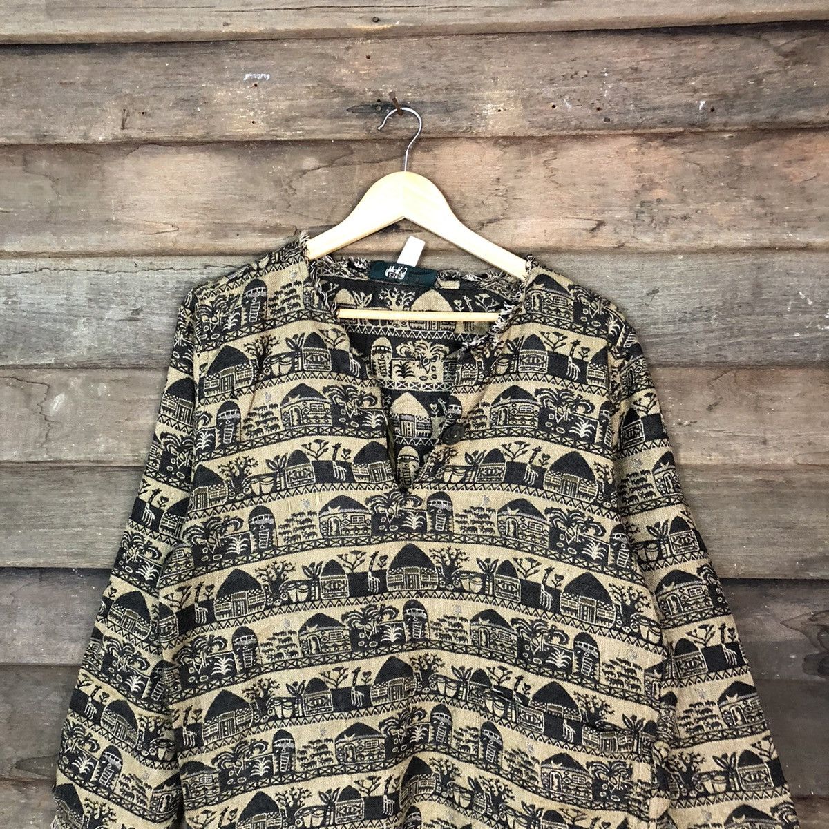 Vintage Japanese Brand art Brown knitwear #H258 Size US M / EU 48-50 / 2 - 2 Thumbnail