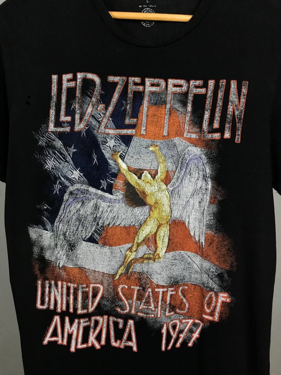 Band Tees × Led Zeppelin × Vintage Led Zeppelin vintage rock band tee Size US M / EU 48-50 / 2 - 3 Thumbnail