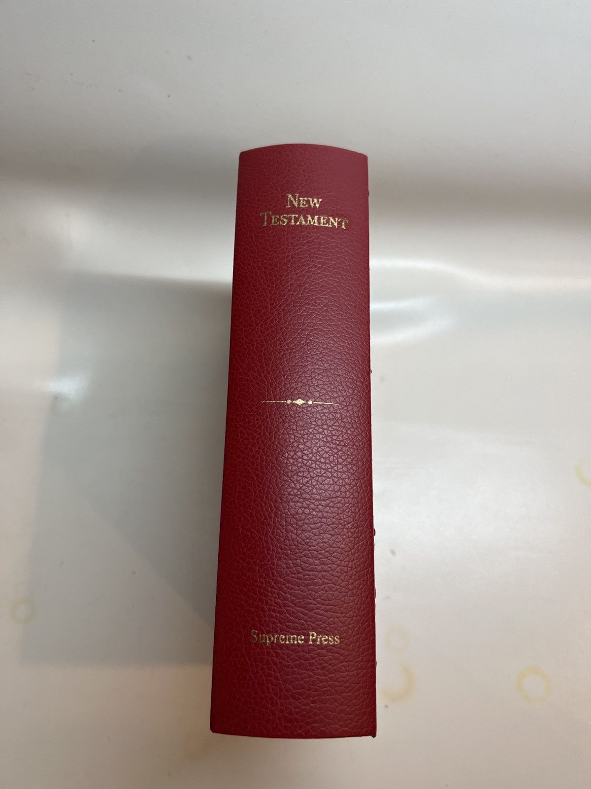 Supreme stash book スタッシュブック 聖書 13AW SUPREME STASH BIBLE, PILL STORAGE & KEYCHAINS [7 PIECES