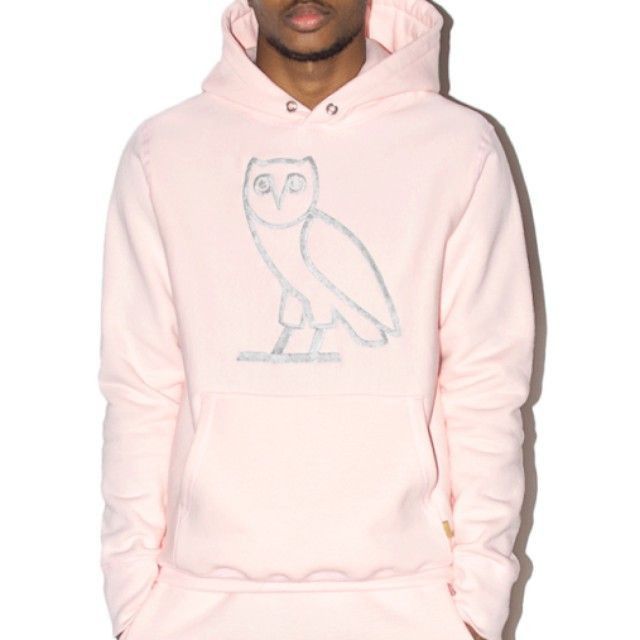 Drake 🌸RARE🌸 OVO PINK & SLIVER SWEETER MAN OG OWL HOODIE 2016 Size US M / EU 48-50 / 2 - 4 Thumbnail
