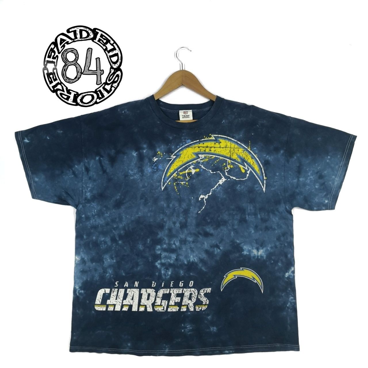 LA Rams San Diego Anti Chargers Funny Gift Tie-Dye T-Shirt