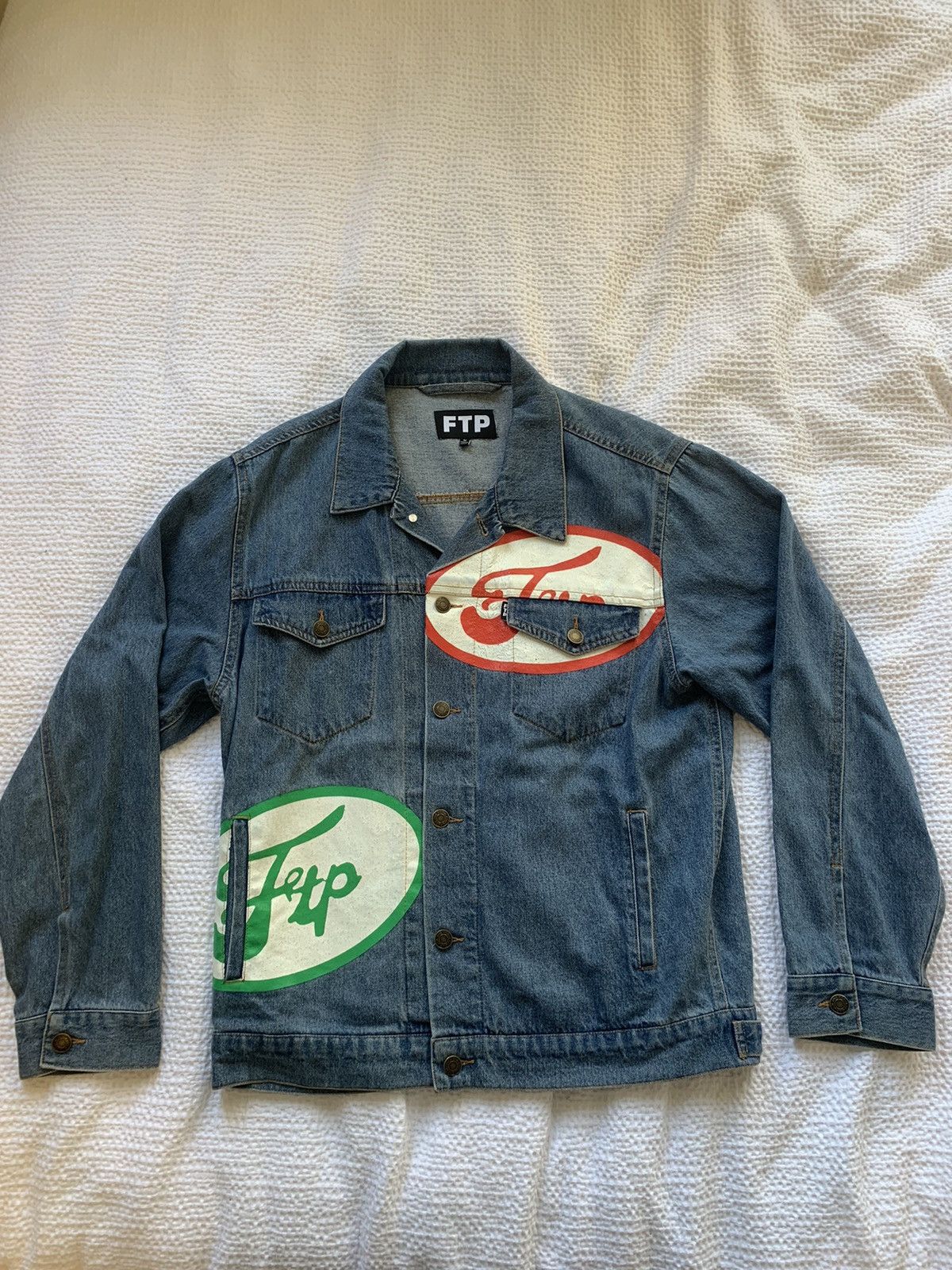 Men's Fuck The Population Denim Jackets | Grailed