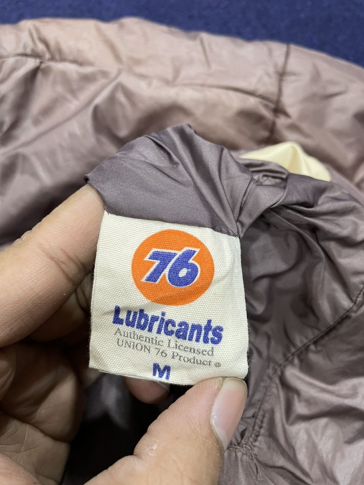 Vintage Rare 76 Lubricants Reversible Jacket Puffer & Knitwear Size US M / EU 48-50 / 2 - 9 Thumbnail