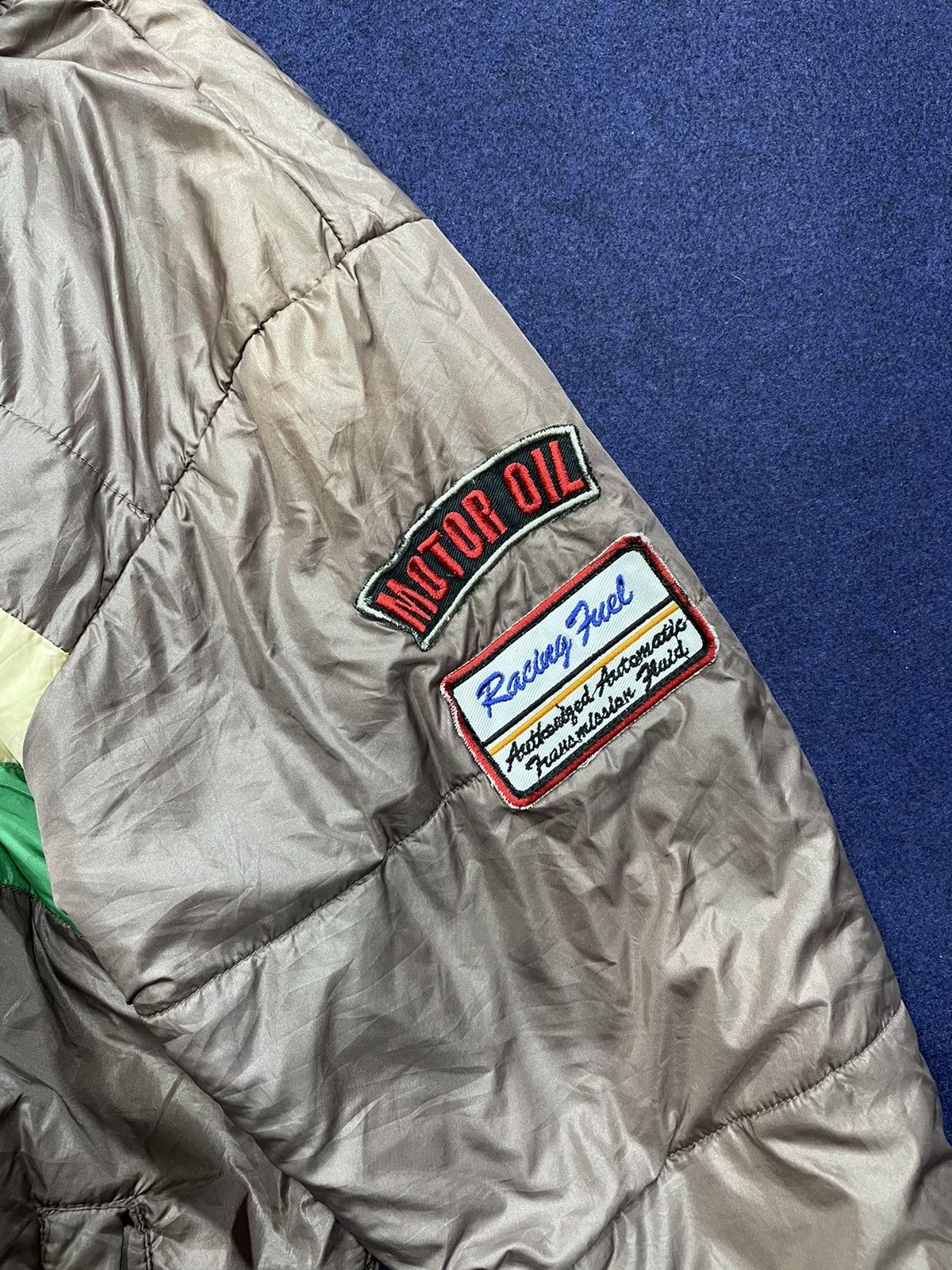 Vintage Rare 76 Lubricants Reversible Jacket Puffer & Knitwear Size US M / EU 48-50 / 2 - 8 Thumbnail