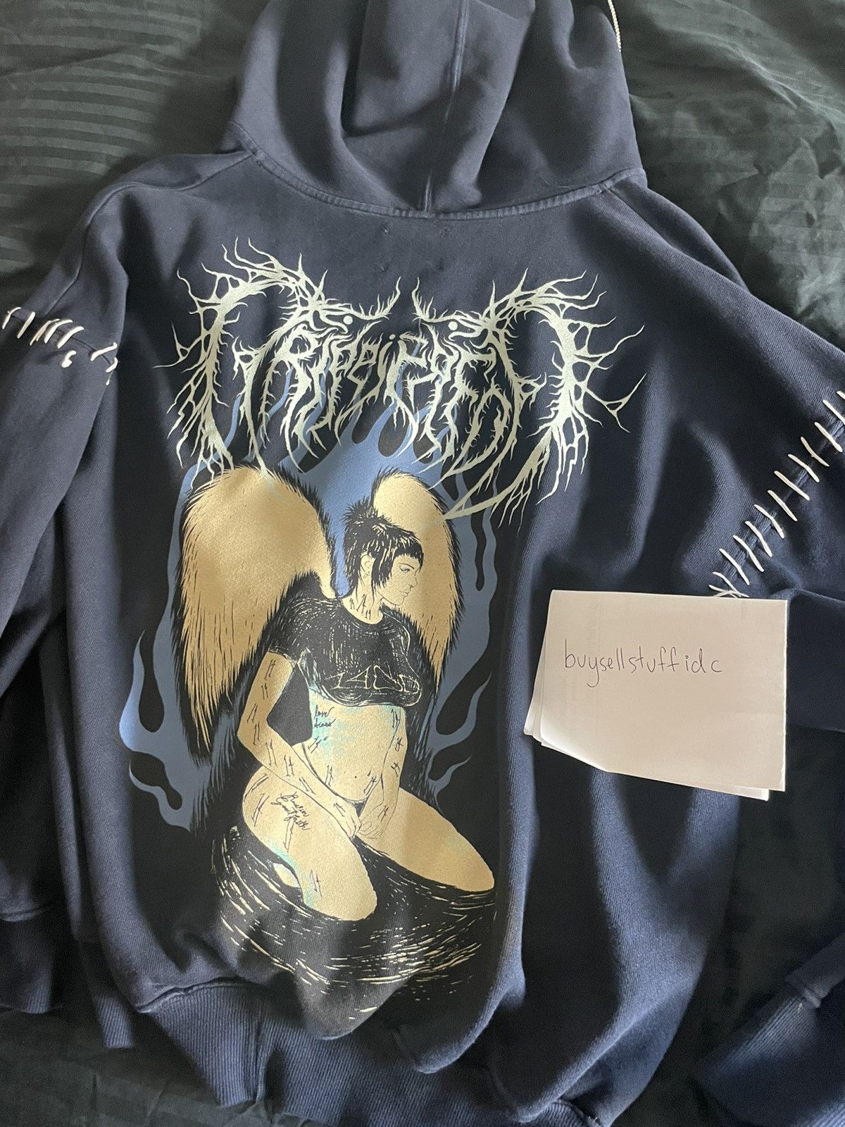 ROSE IN GOOD FAITH Trippie Redd Full Zip Hoodie Grailed