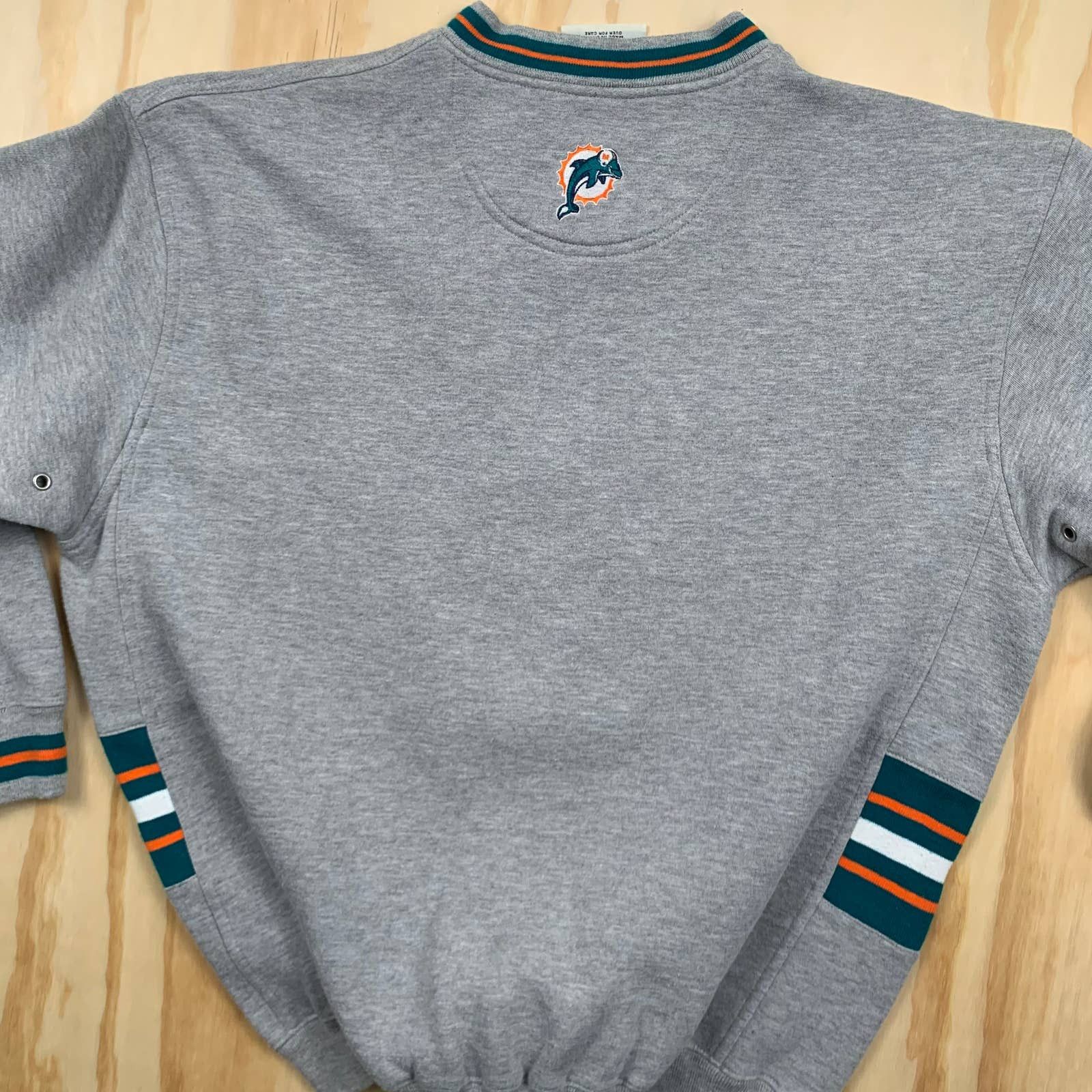 NFL Vintage Miami dolphins lee sports nfl crewneck sweatshirt Size US L / EU 52-54 / 3 - 4 Thumbnail