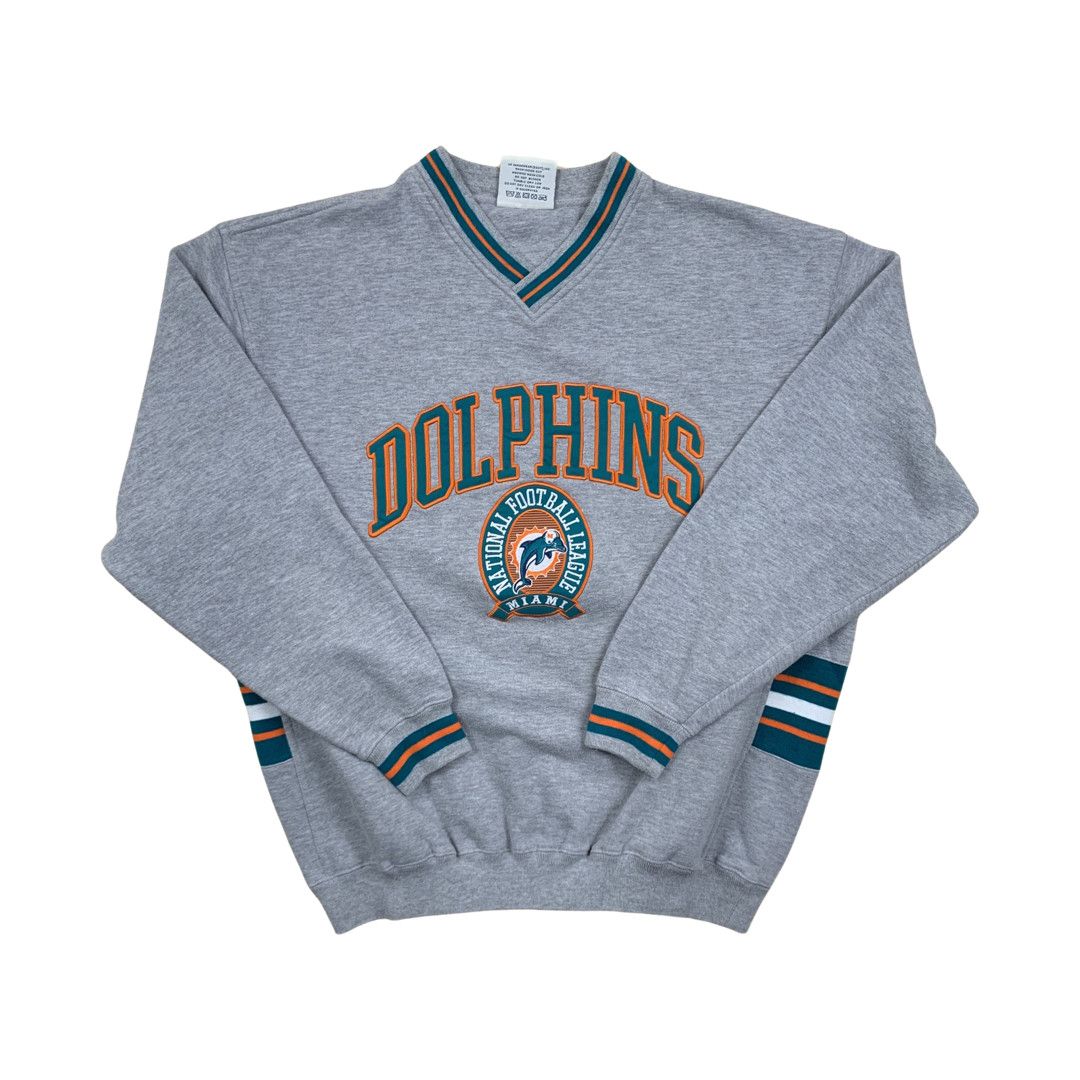 NFL Vintage Miami dolphins lee sports nfl crewneck sweatshirt Size US L / EU 52-54 / 3 - 1 Thumbnail