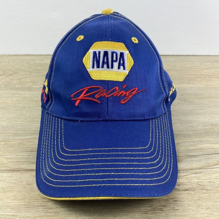 Other NAPA Racing Hat Blue NASCAR Adjustable Strap Hat Cap | Grailed