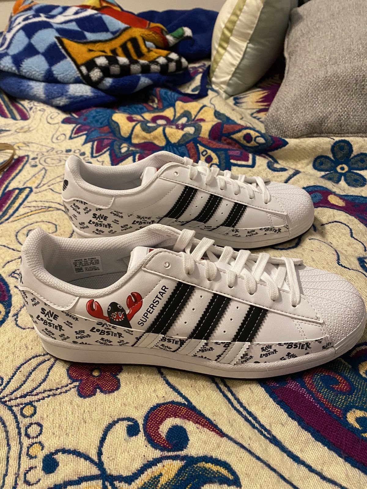 Adidas superstar lobster