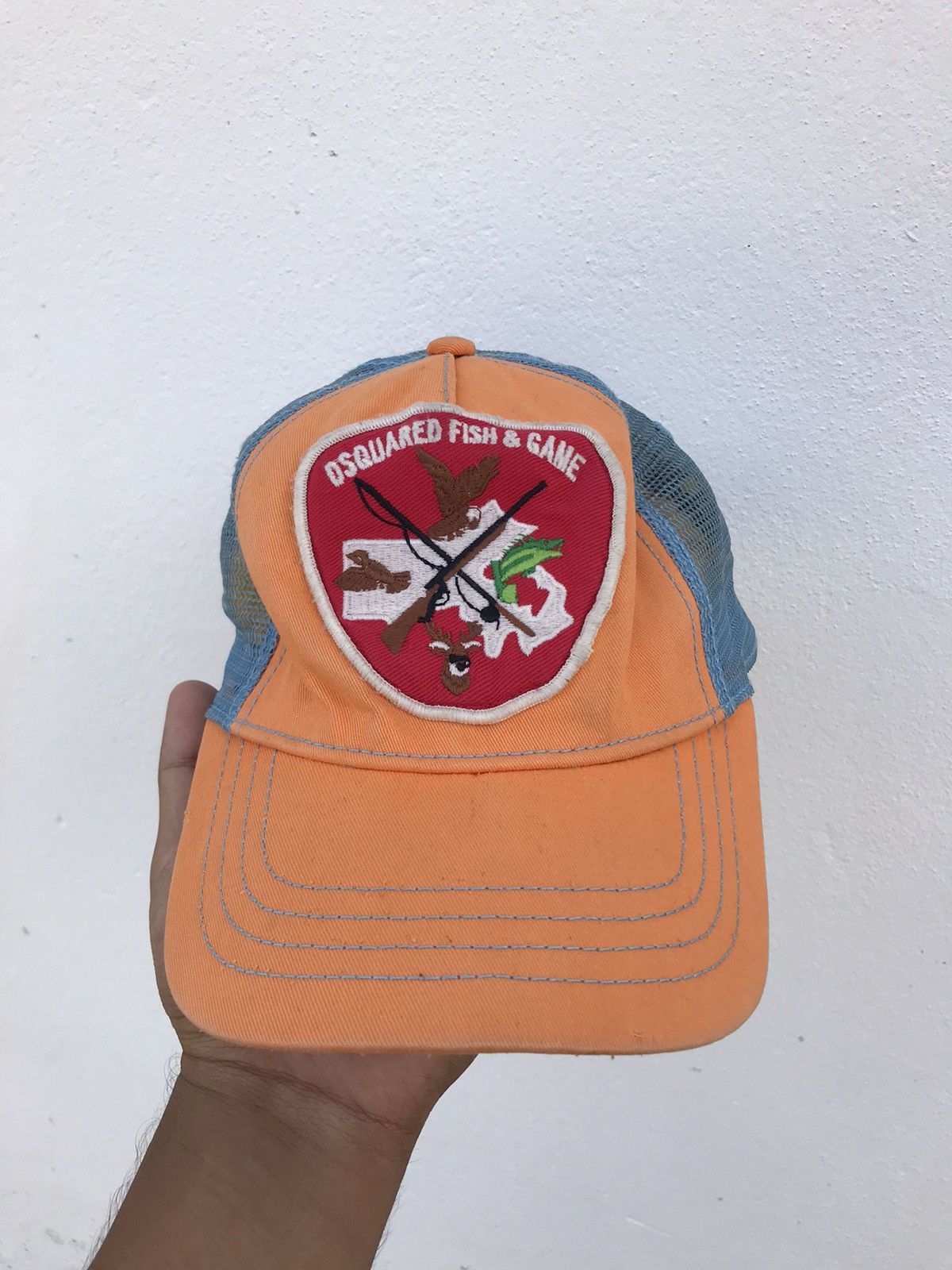 Dsquared2 ‼️Last Drop‼️Vintage Dsquared2 Trucker Cap Size ONE SIZE - 1 Thumbnail