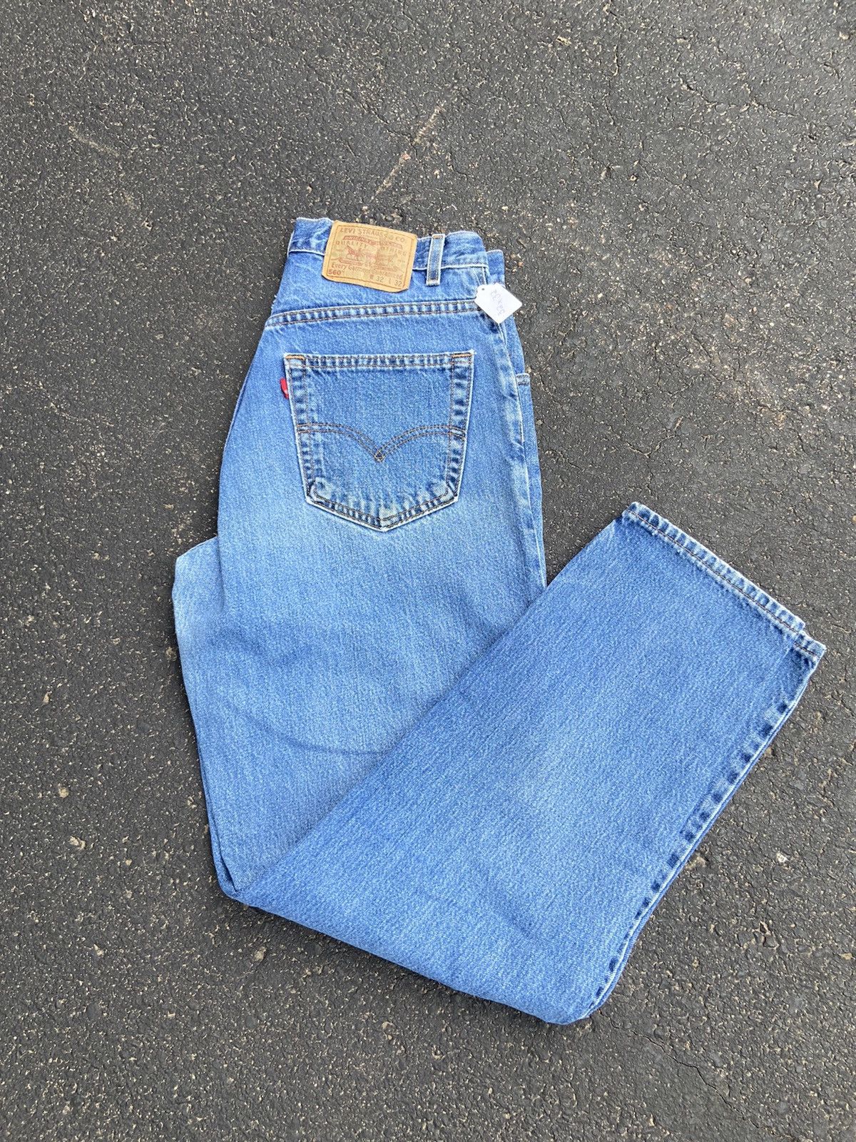 Vintage Vintage Levi 560 Loose Fit Denim Jeans Usa Grailed