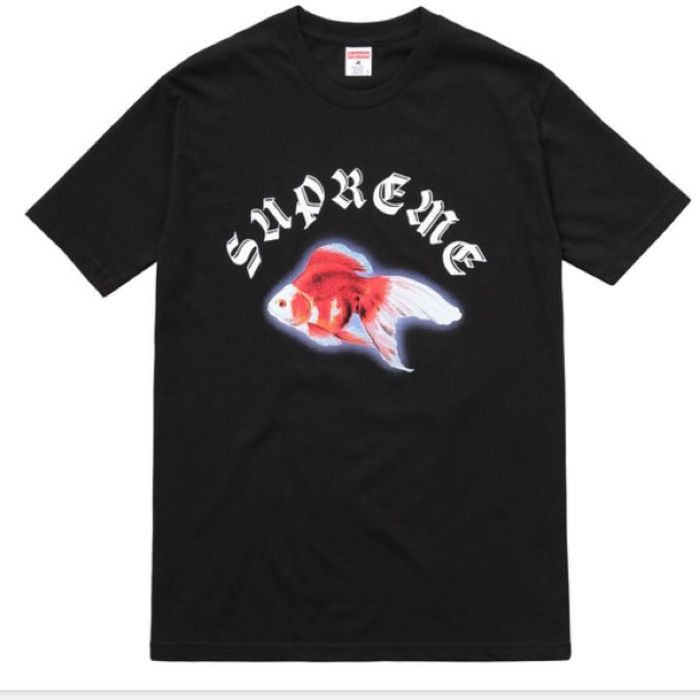 Supreme goldfish sale shirt