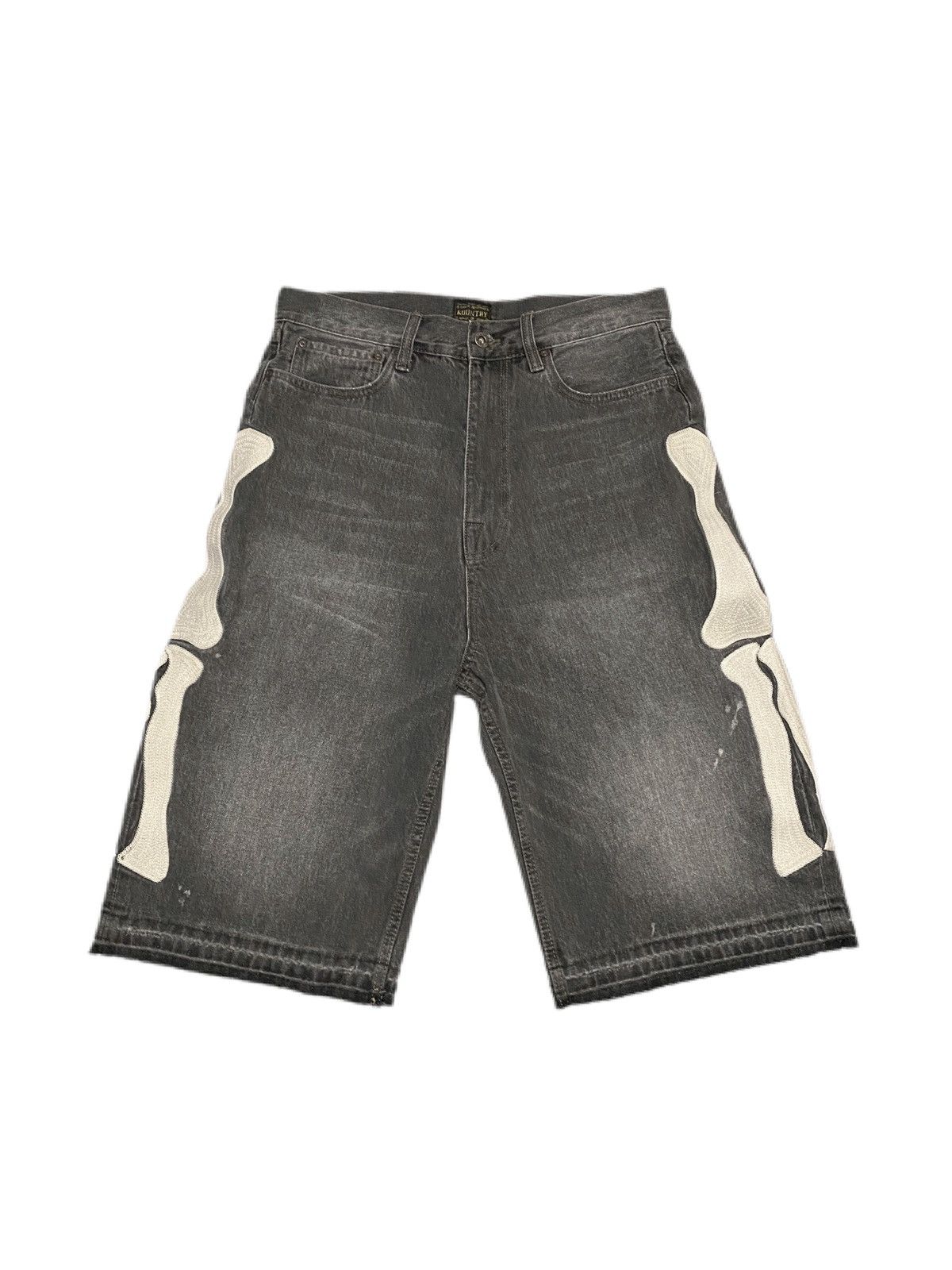 KAPITAL Denim Bone Shorts - メンズ