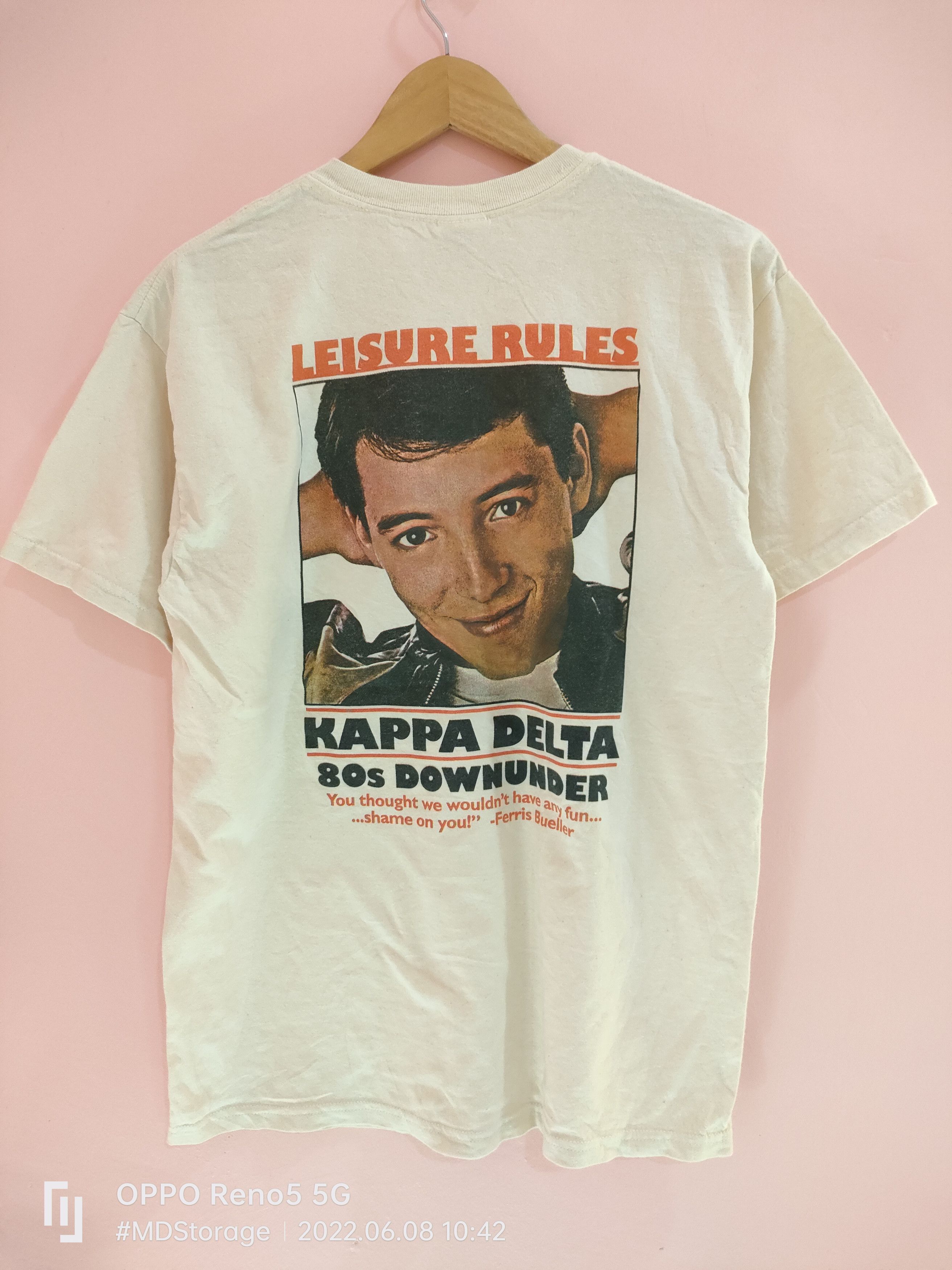 Vintage Leisure Rules Ferris Bueller Size US M / EU 48-50 / 2 - 1 Thumbnail